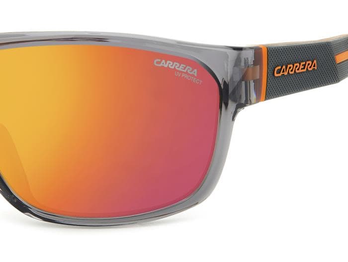 Carrera CARRERA 4018/S 0M9L UZ Sunglasses Grey Orange 63mm 4