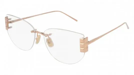 Boucheron BC0052O Eyeglasses Gold 59mm Women