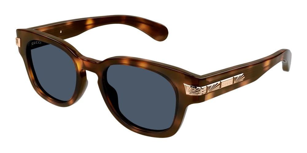 Gucci GG1518S 002 Sunglasses Brown 51mm Men