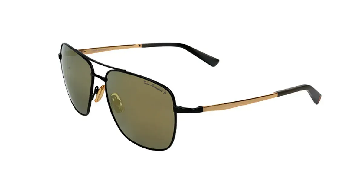 Tonino Lamborghini TL904S S03 Sunglasses Black 57mm Unisex