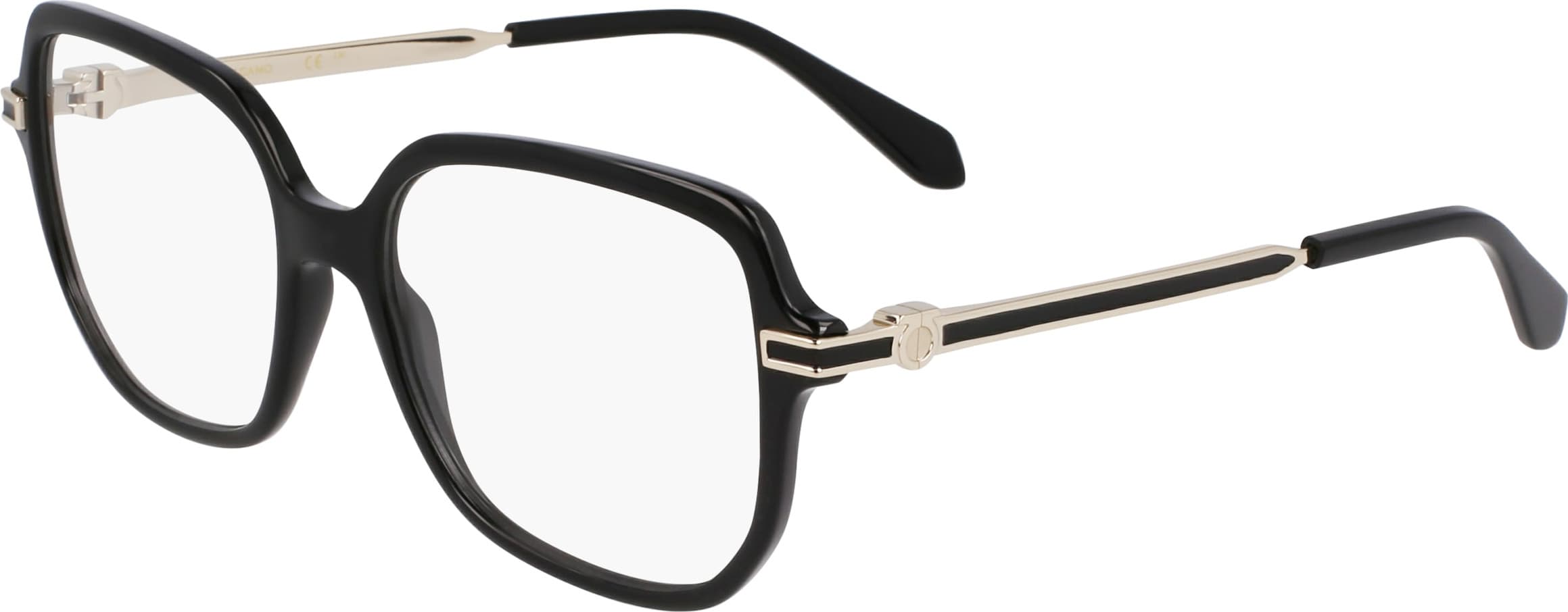 Salvatore Ferragamo SF3012 001 Eyeglasses Black 53mm Women