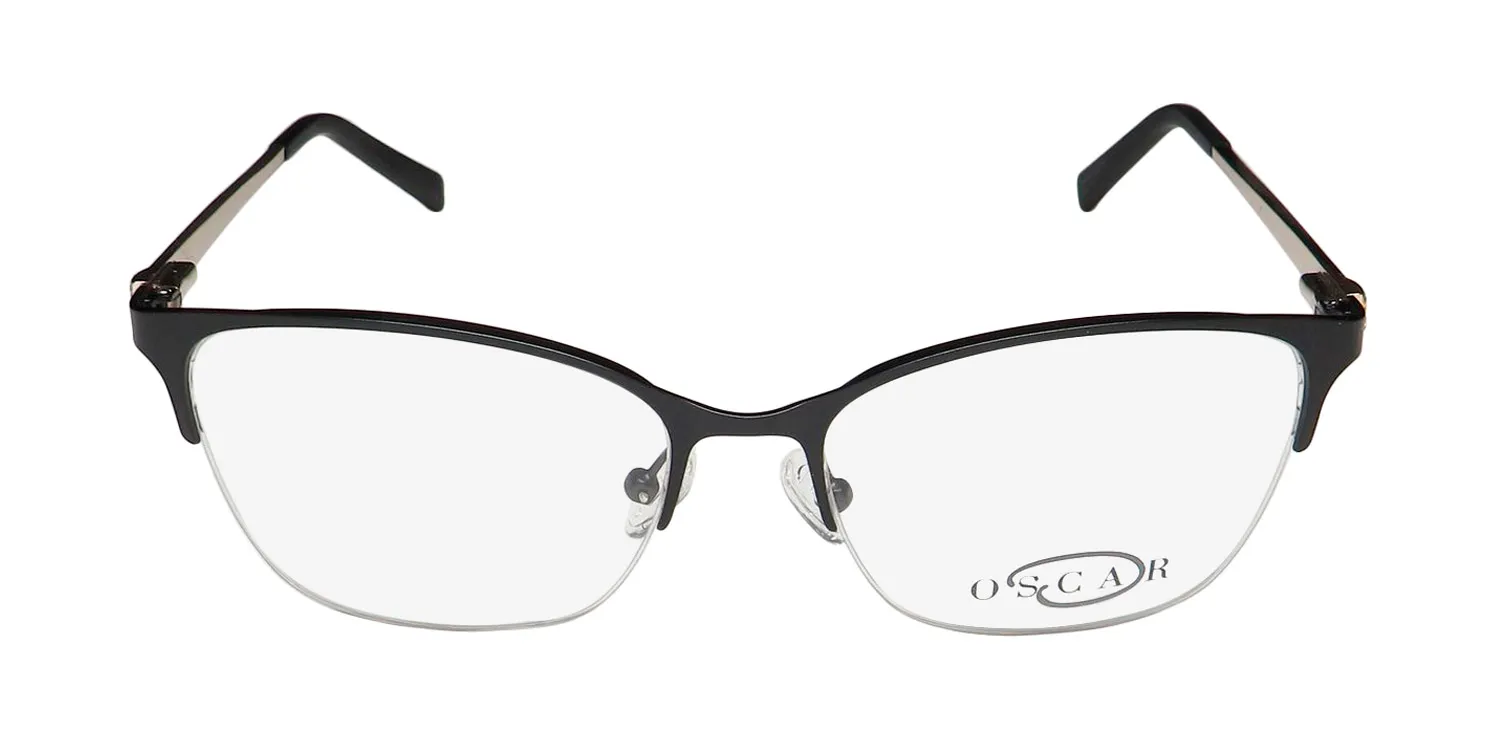 Oscar de la Renta Osl 468 002-1 Eyeglasses Black 53mm 3