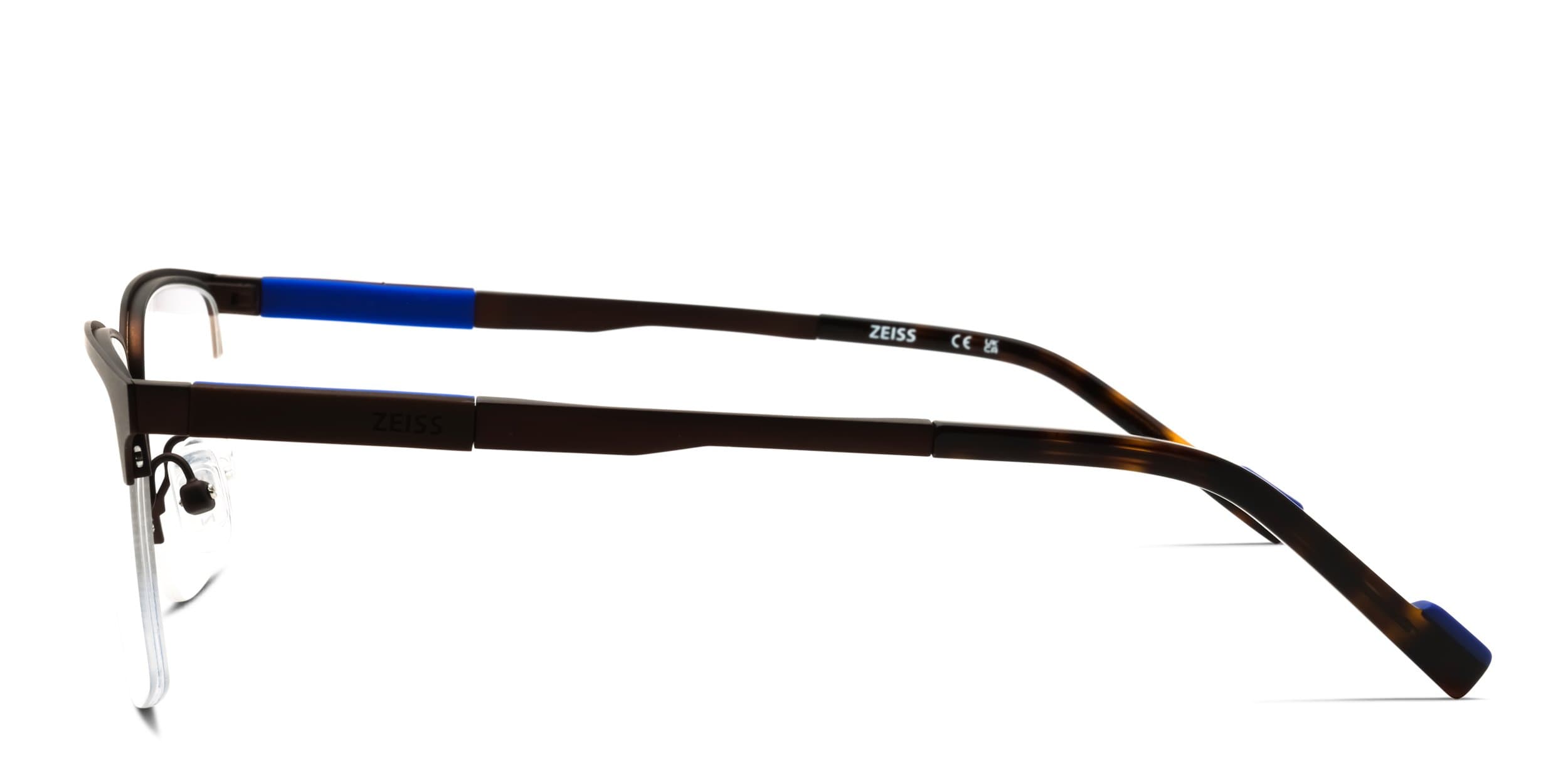 Zeiss ZS25160 203 Eyeglasses Satin Brown 54mm Men 3