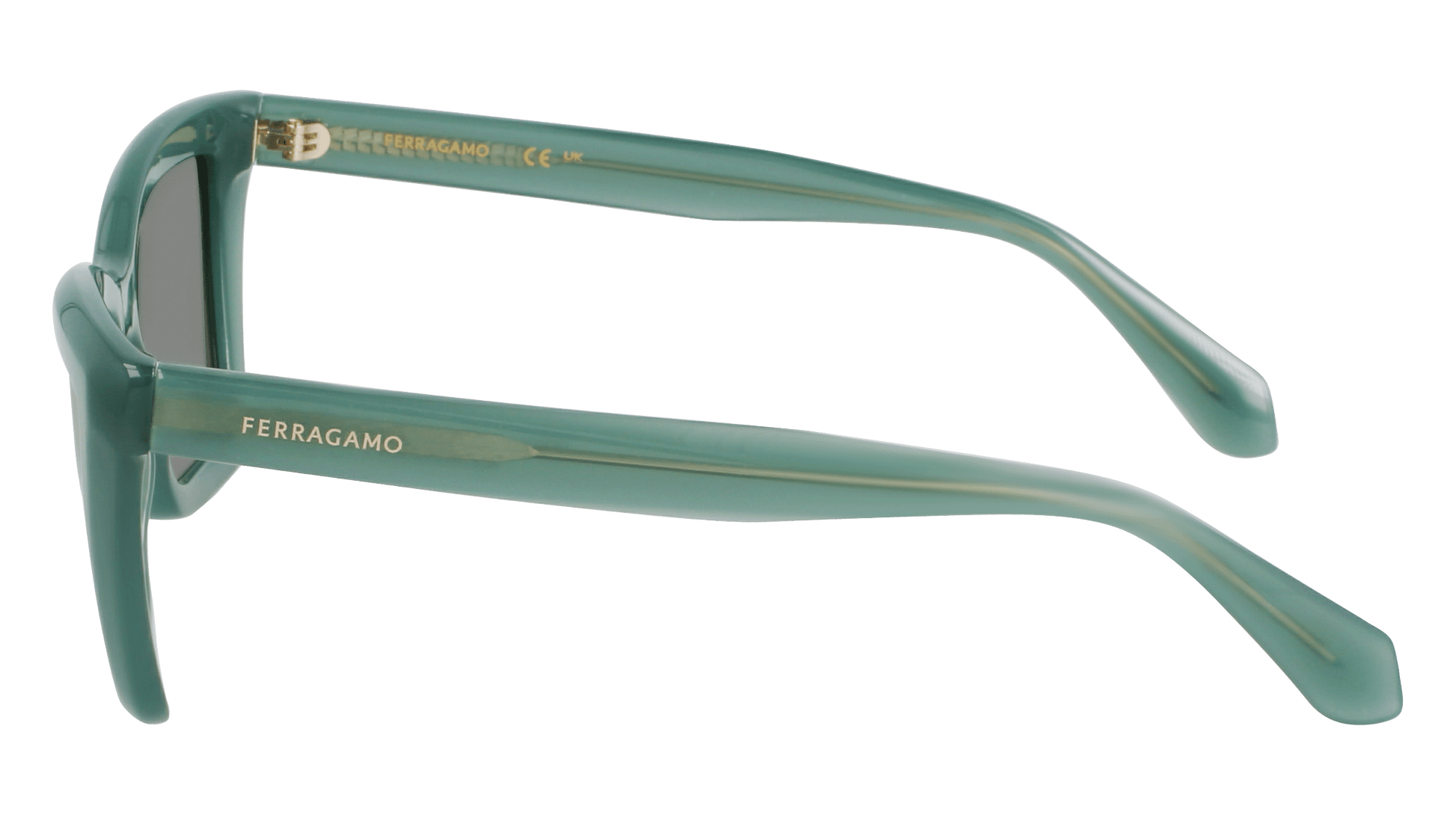 Salvatore Ferragamo SF2039SE 339 Sunglasses Opaline Green 53mm 3