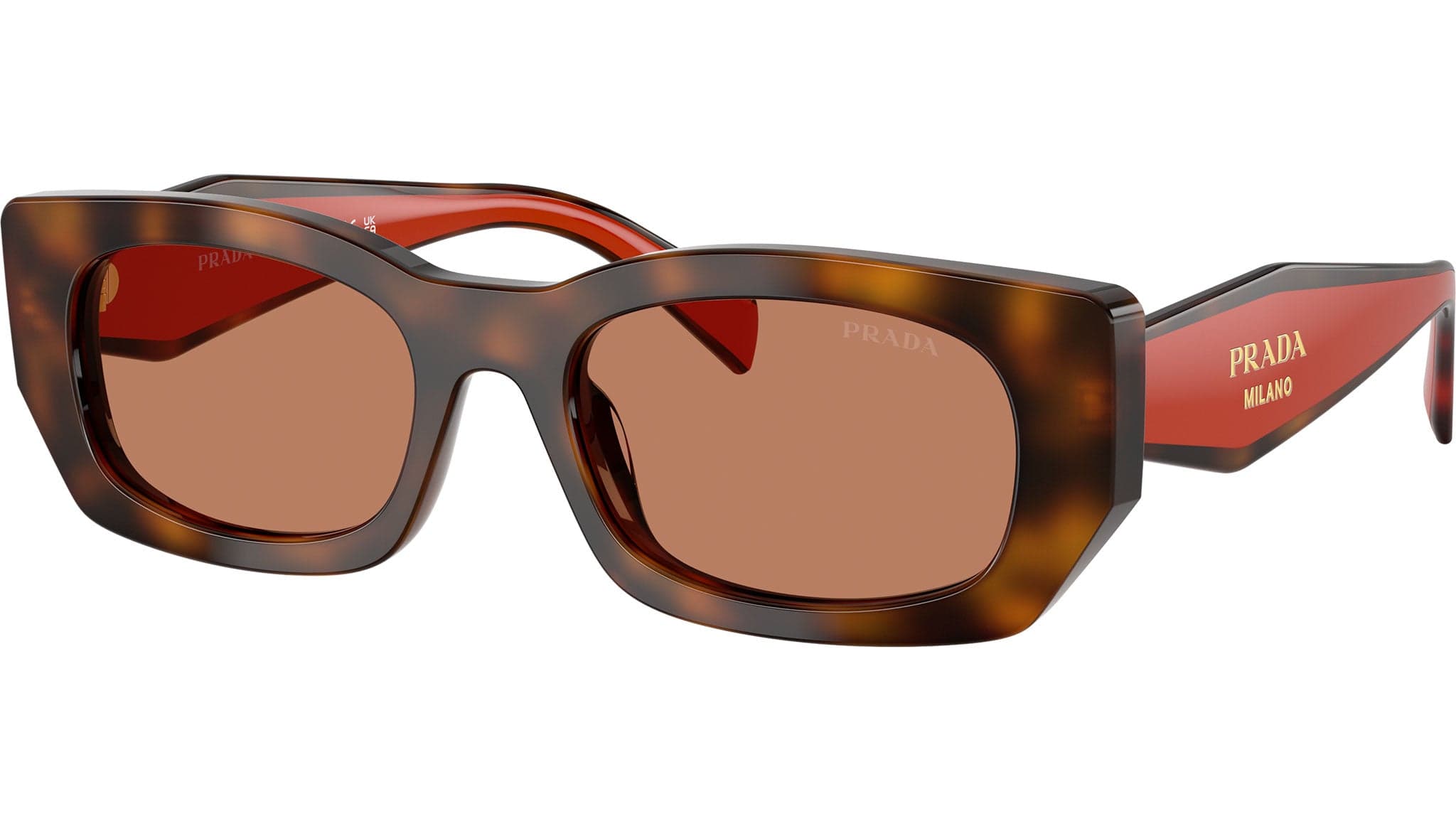 Prada 0PR B05S 01K90Q Sunglasses Juniper Tortoise 53mm Women