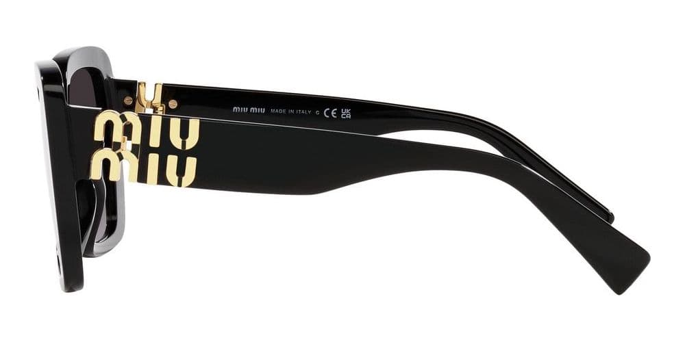 Miu Miu 0MU 10YS 1AB5D1 Sunglasses Black 56mm Women 4