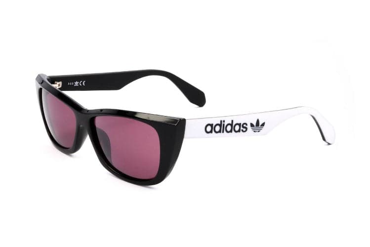 Adidas OR0027 01Y Sunglasses Shiny Black 55mm Women