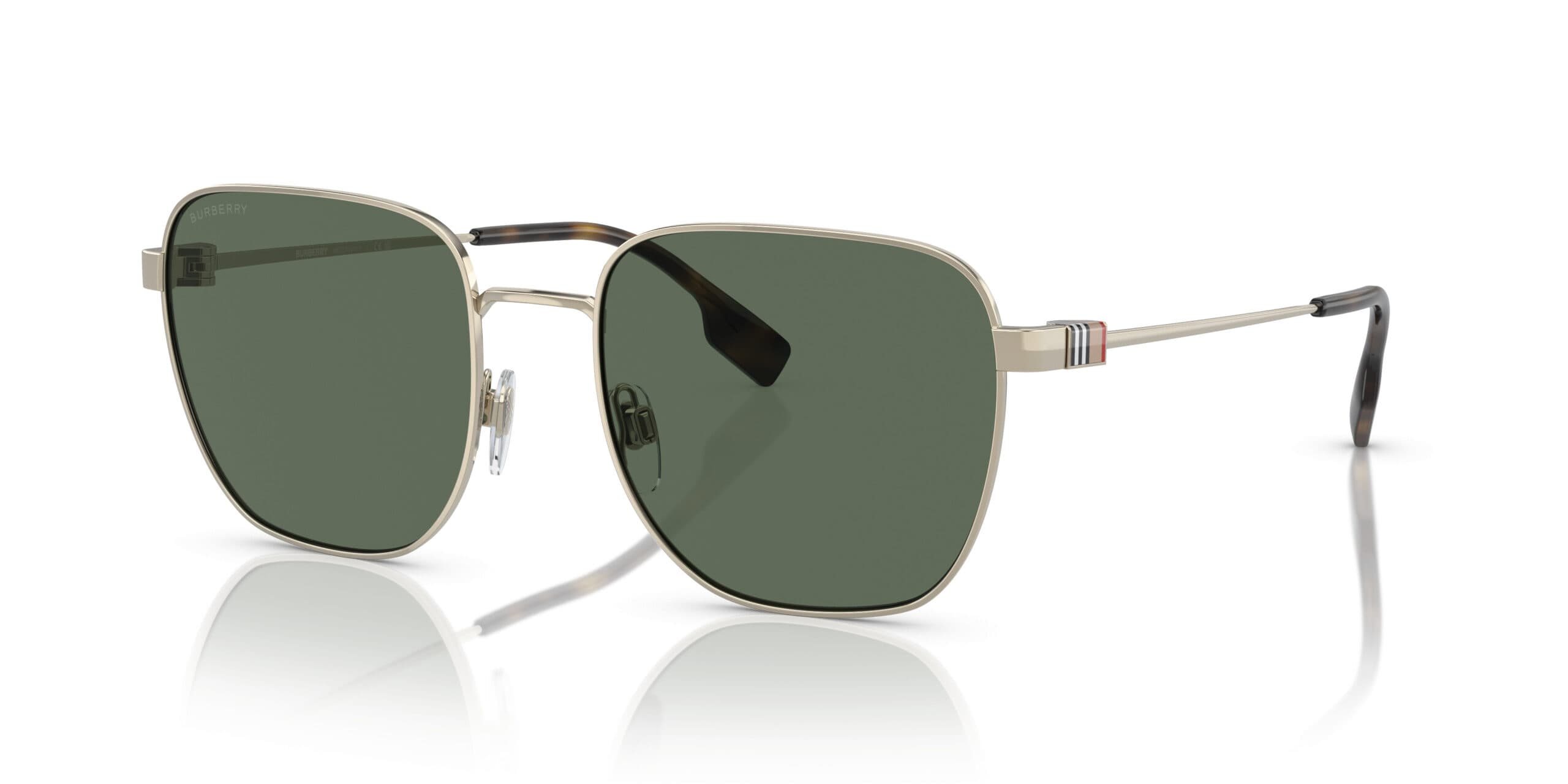 Burberry BE3142 110971 Sunglasses Light Gold 55mm
