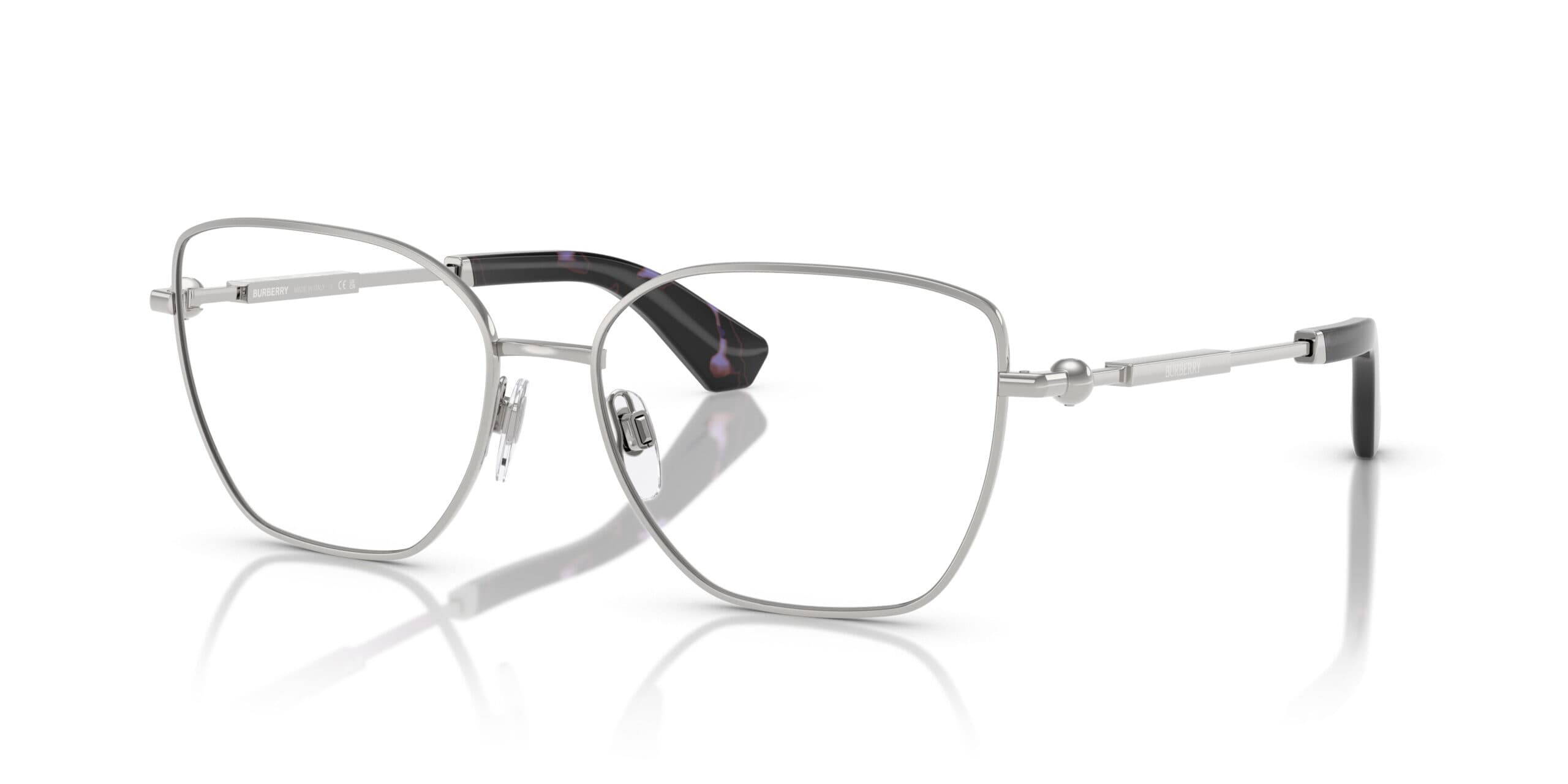 Burberry BE1390 1005 Eyeglasses Silver
