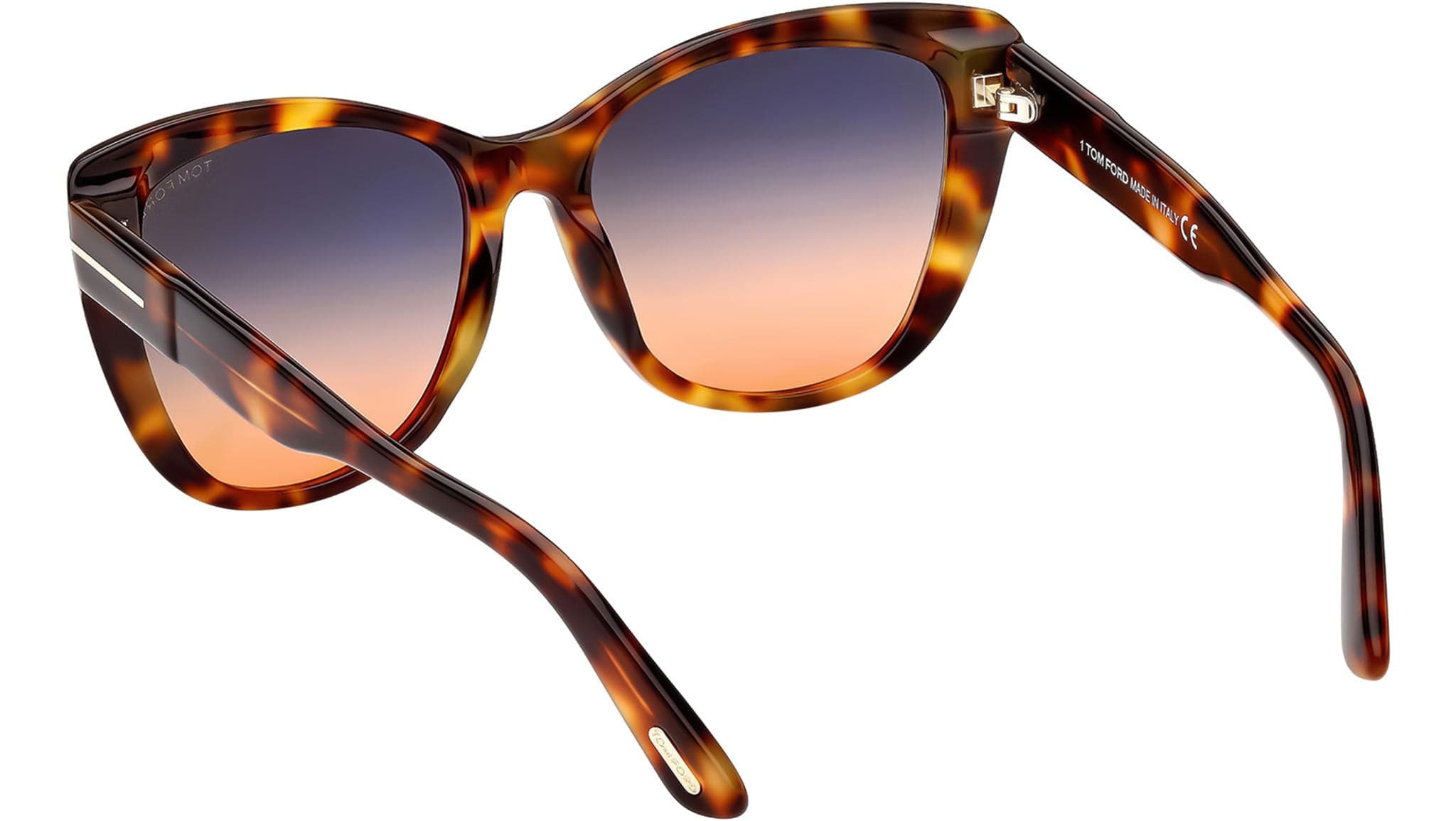 Tom Ford FT0937 53W Sunglasses Blonde Havana 57mm Women 4
