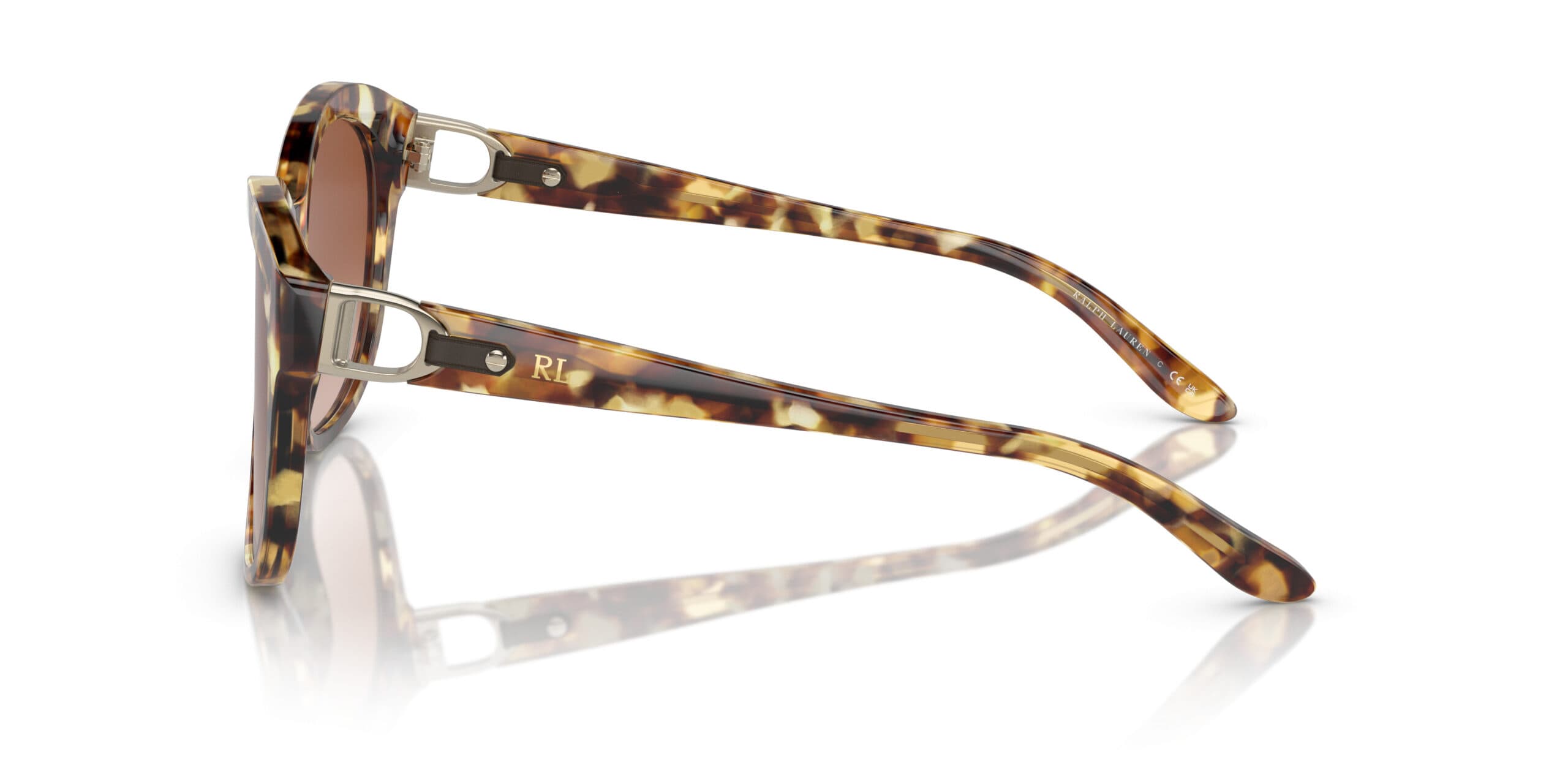 Ralph Lauren 0RL8190Q 605613 Sunglasses Havana 55mm Women 2
