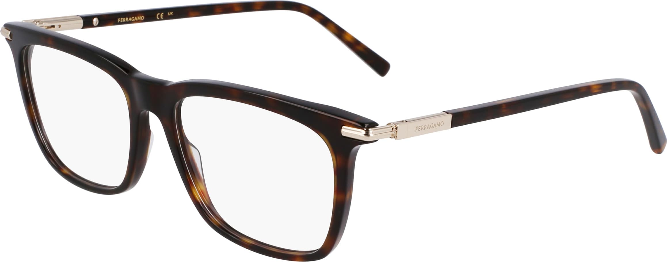 Salvatore Ferragamo SF3007 242 Eyeglasses Dark Tortoise 56mm Men