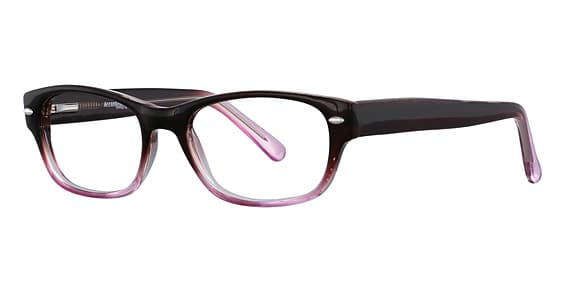 Affordable Designs BROOKLYN BROWN ROSE Eyeglasses Multicolor 51mm Women