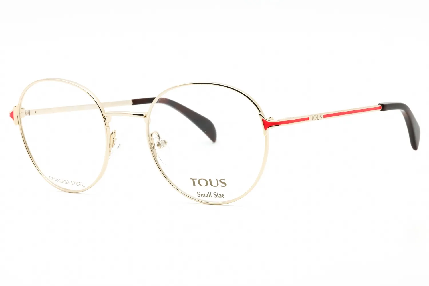 Tous VTO448L 0A46 Eyeglasses Shiny Rose Gold Women
