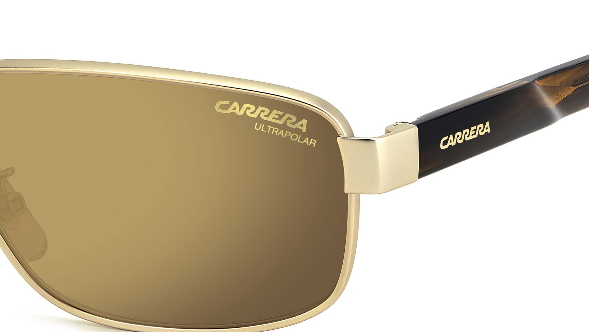 Carrera C FLEX 09/G/S 0AOZ Sunglasses Matte Gold 58mm Men 4