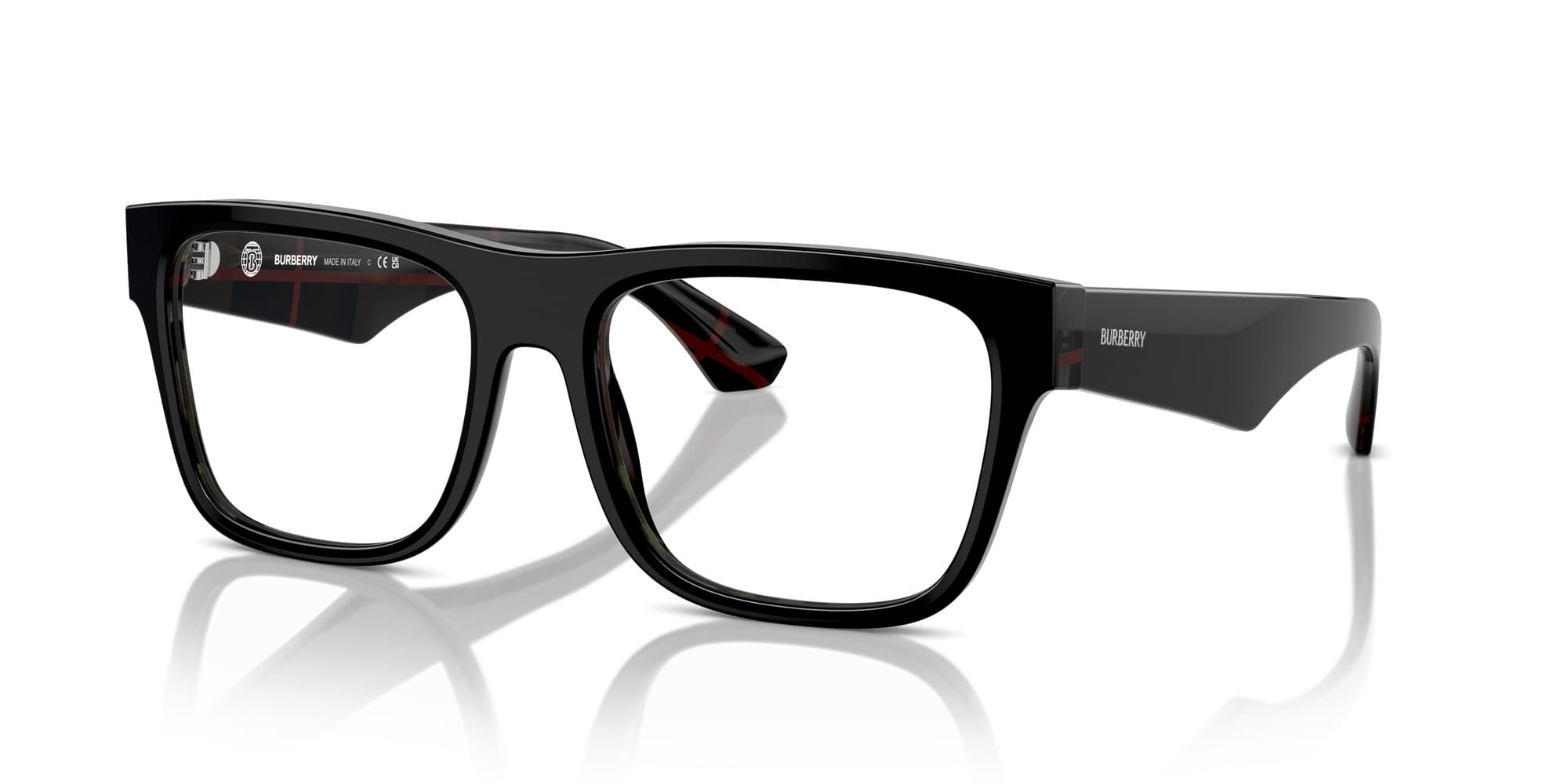 Burberry B2411 4121 BE2411 Eyeglasses Multicolor 55mm Men