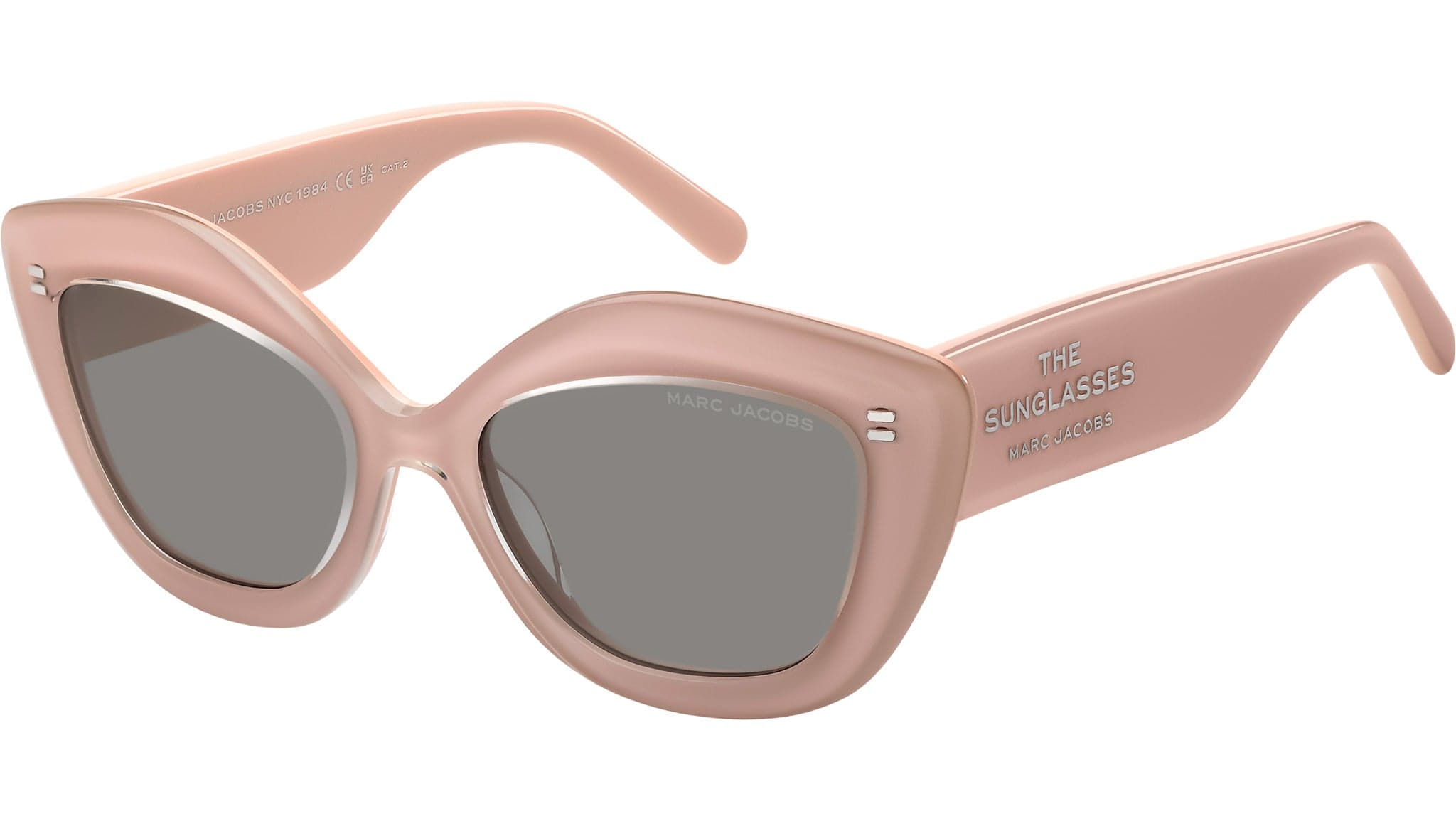 Marc Jacobs MARC 800/S 03DV IR Sunglasses Crystal Pink 52mm Women
