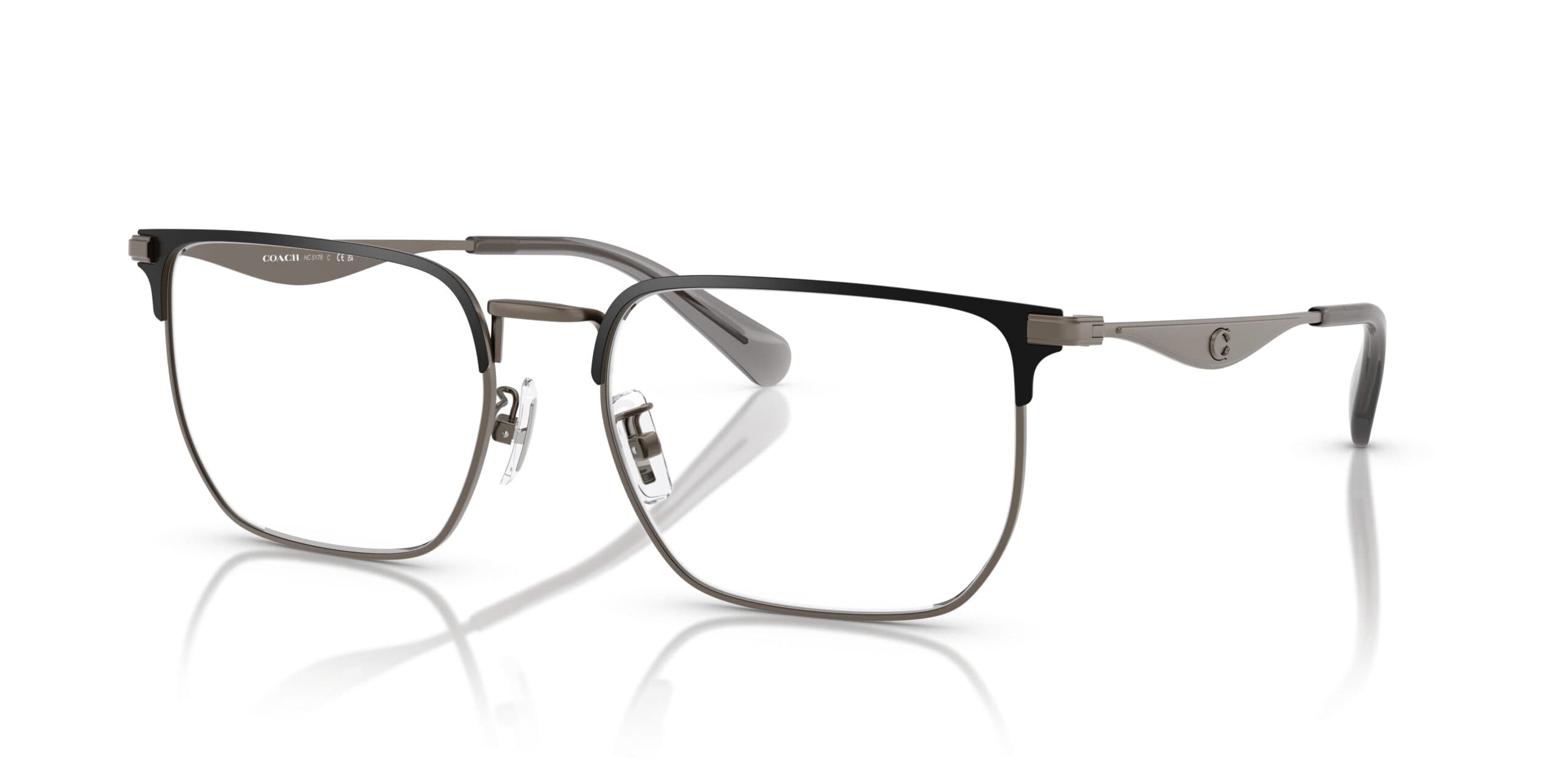 Coach 0HC5178 9459 Eyeglasses Satin Gunmetal 54mm Men