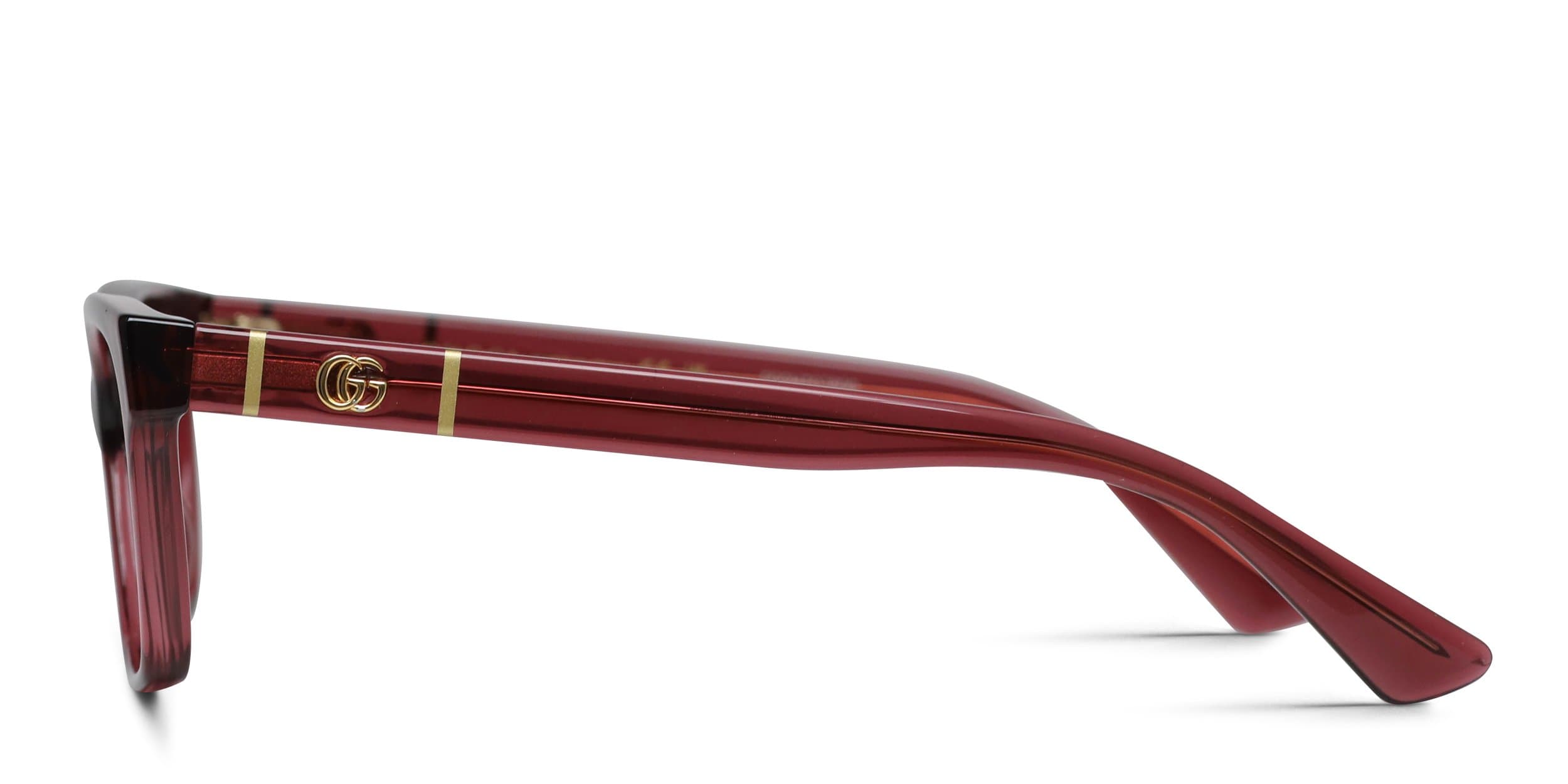 Gucci GG0634O 005 Eyeglasses Burgundy 50mm Women 3