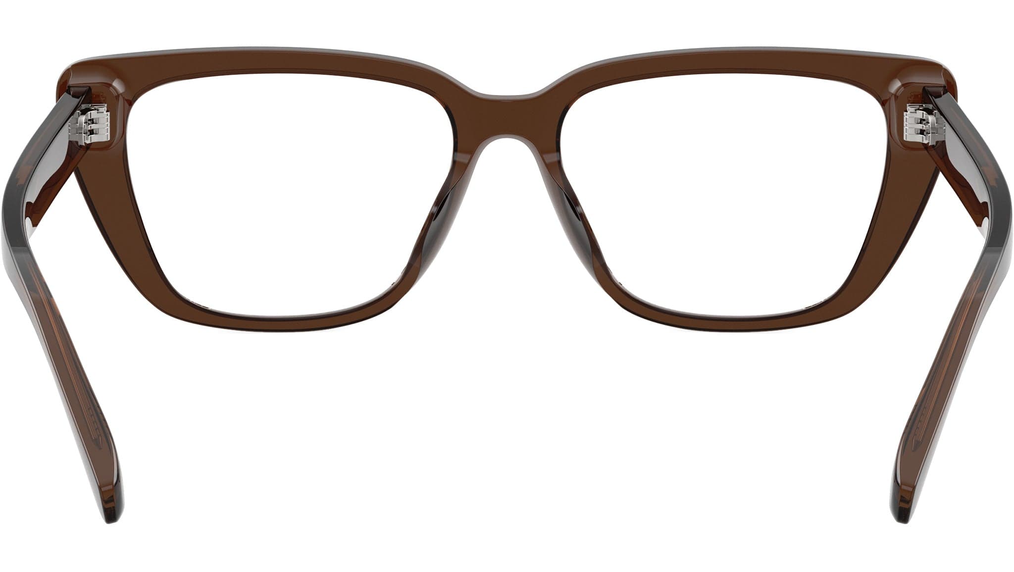 Emporio Armani 0EA3256U 6251 Eyeglasses Shiny Transparent Brown 52mm Women 4