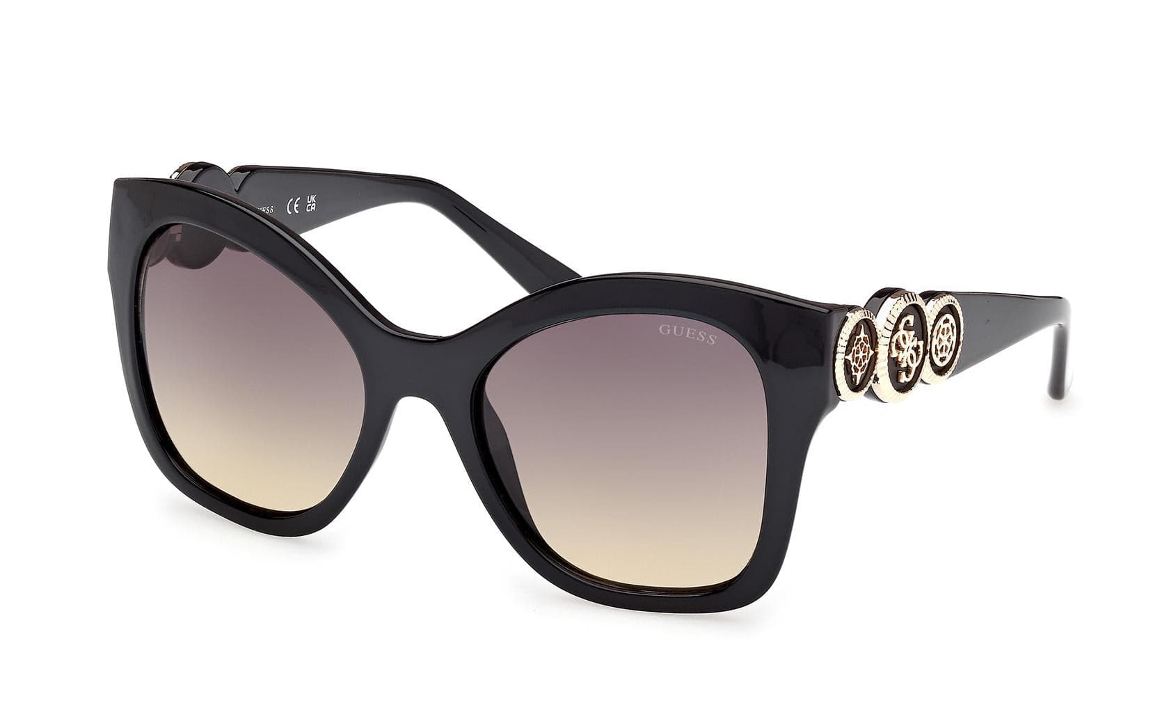 Guess GU00197 05B Sunglasses Black 55mm