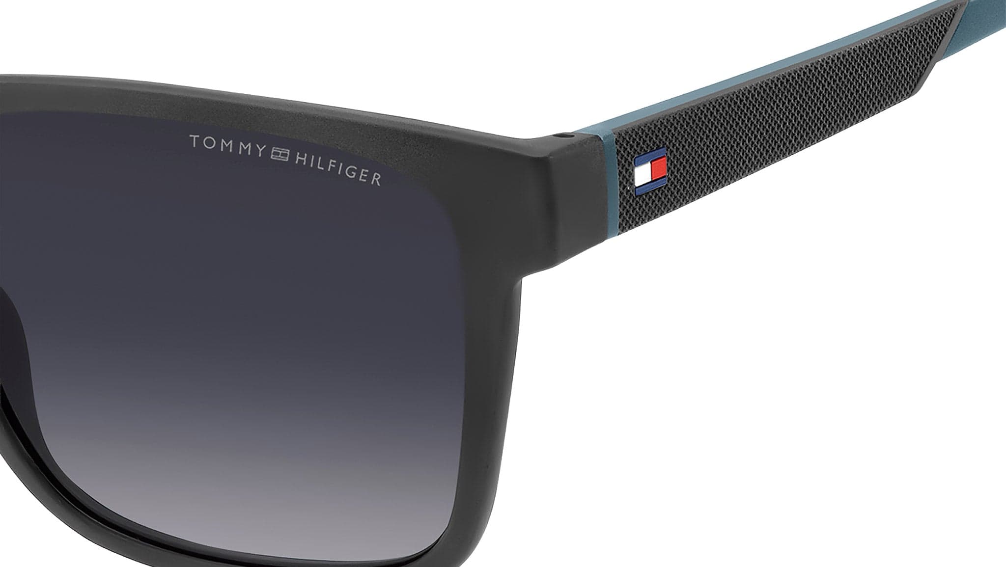 Tommy Hilfiger TH 2144/S 0P2M 9O Sunglasses Grey Teal 55mm Men 4