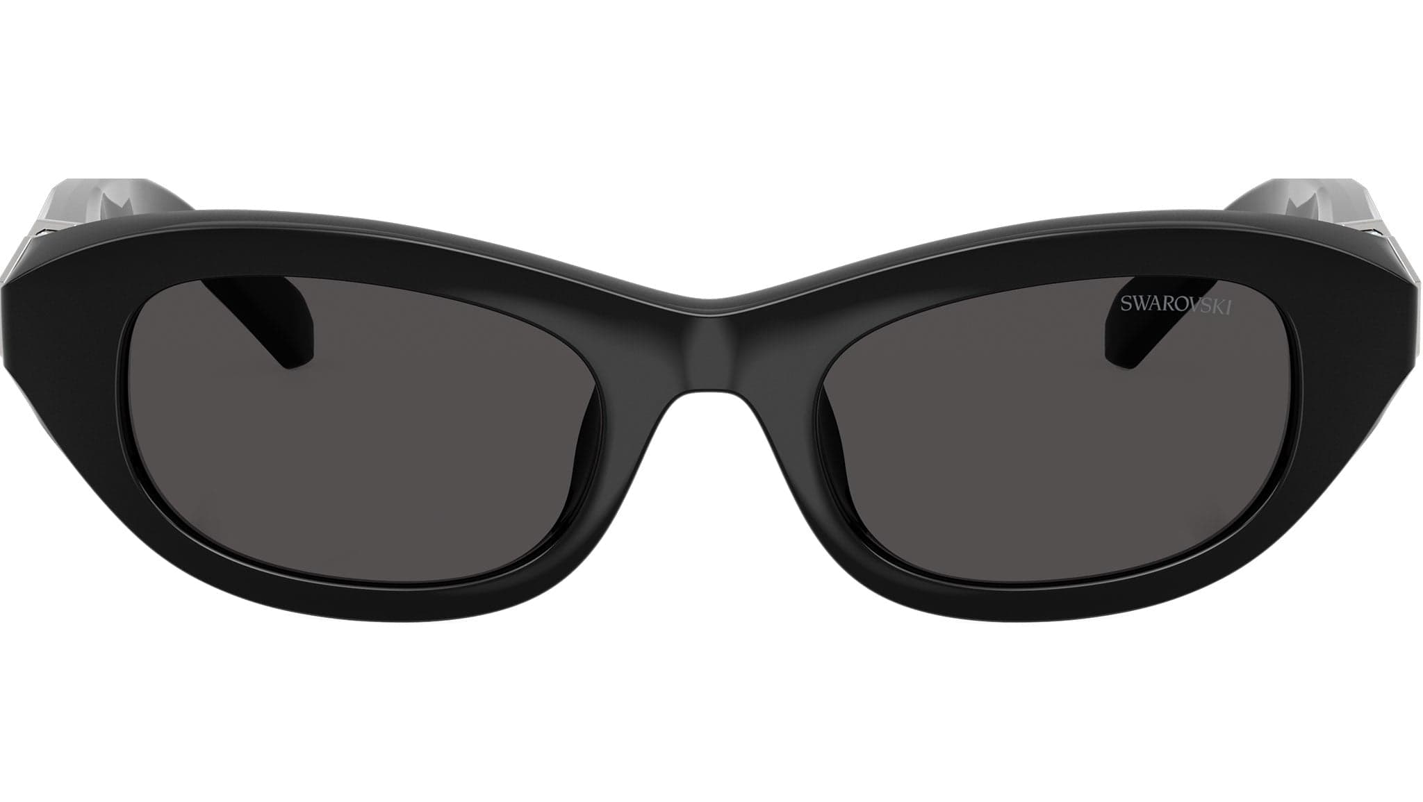 Swarovski SK6036U 103887 Sunglasses Black 50mm Women 2