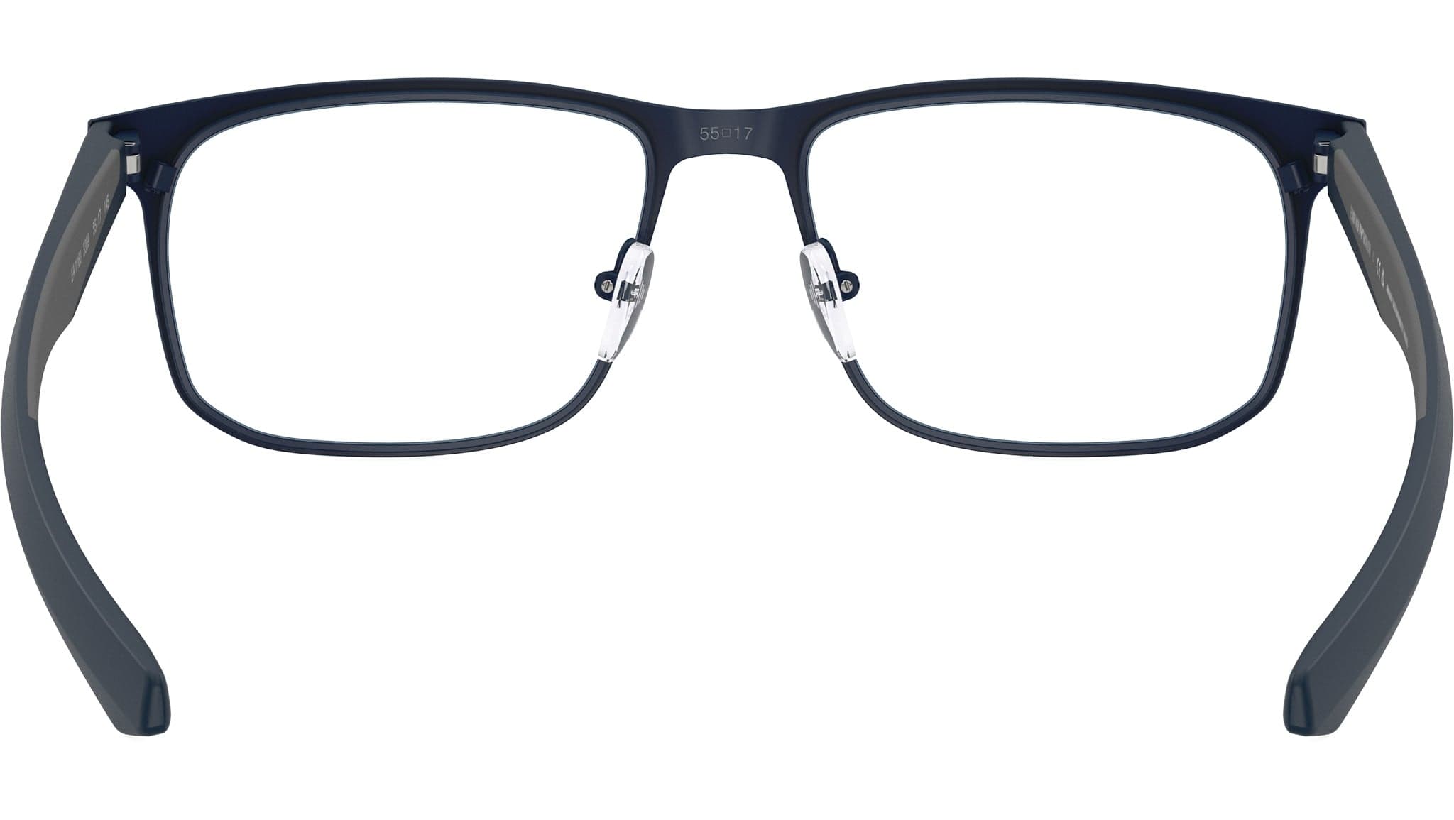 Emporio Armani 0EA1163 3389 Eyeglasses Matte Blue 53mm Men 4