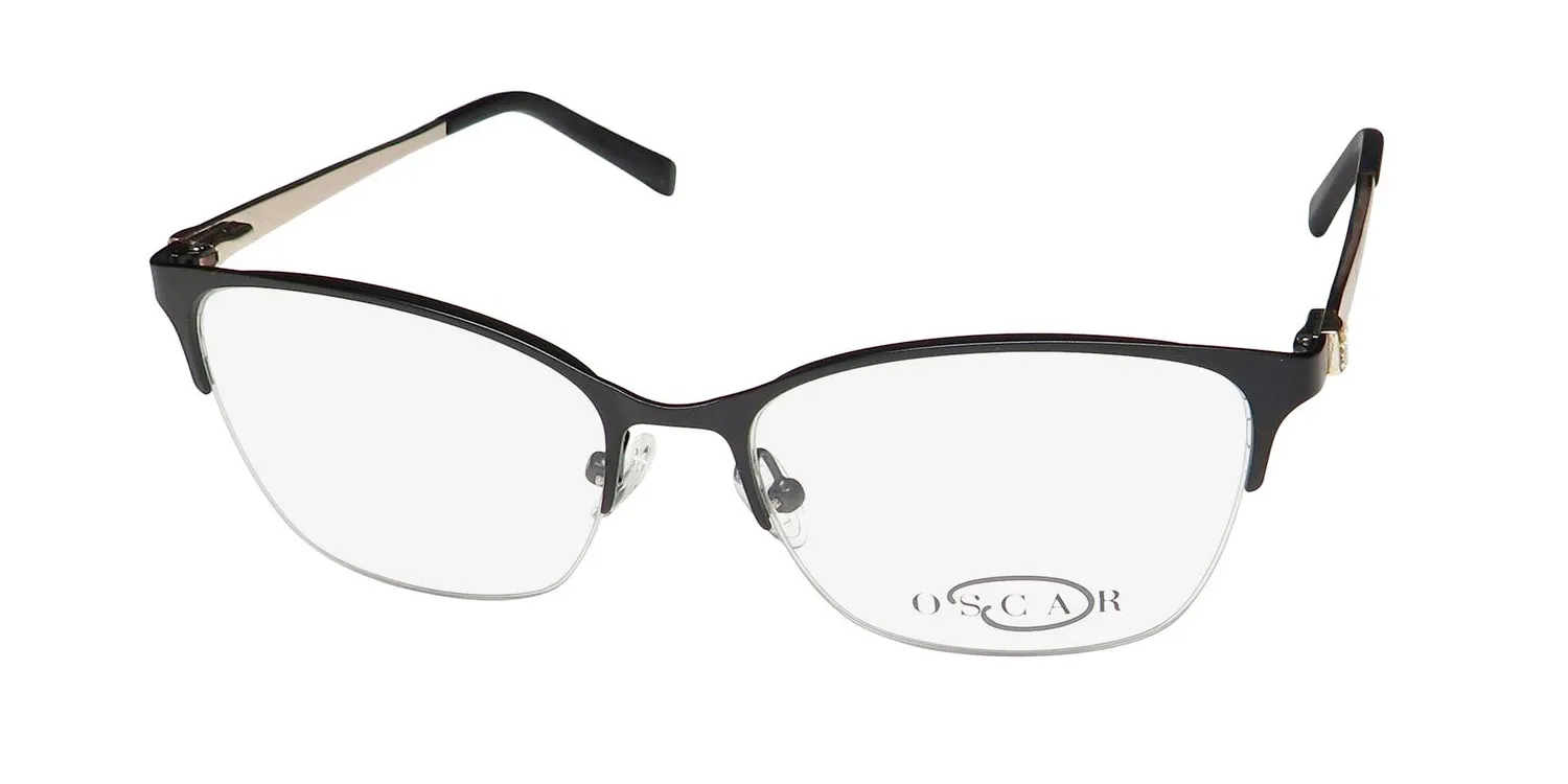 Oscar de la Renta Osl 468 002-1 Eyeglasses Black 53mm