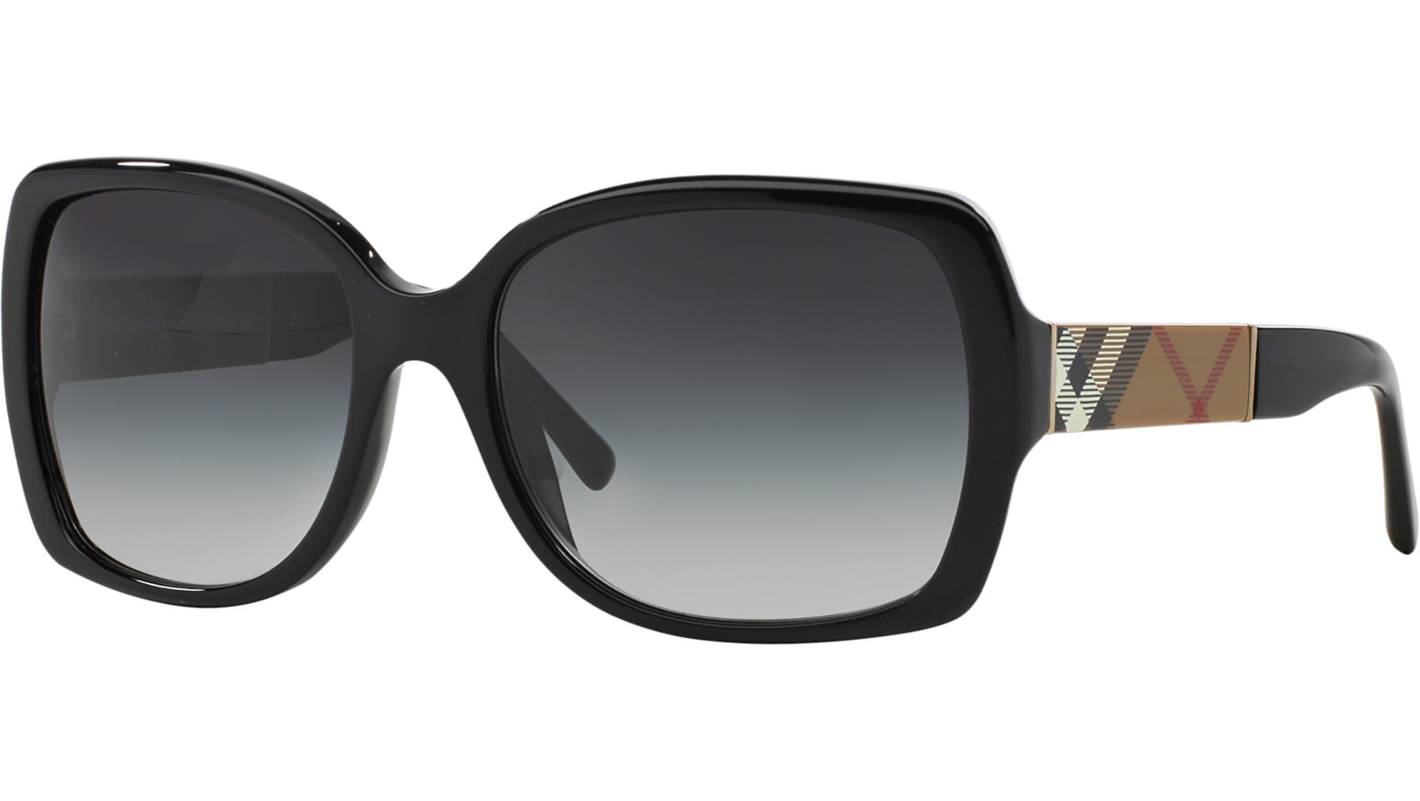 Burberry B4160 34338G Sunglasses Black 58mm Women