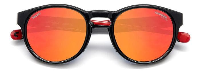Carrera CARDUC 012/S 00A4 Sunglasses Red Black 51mm Men 5