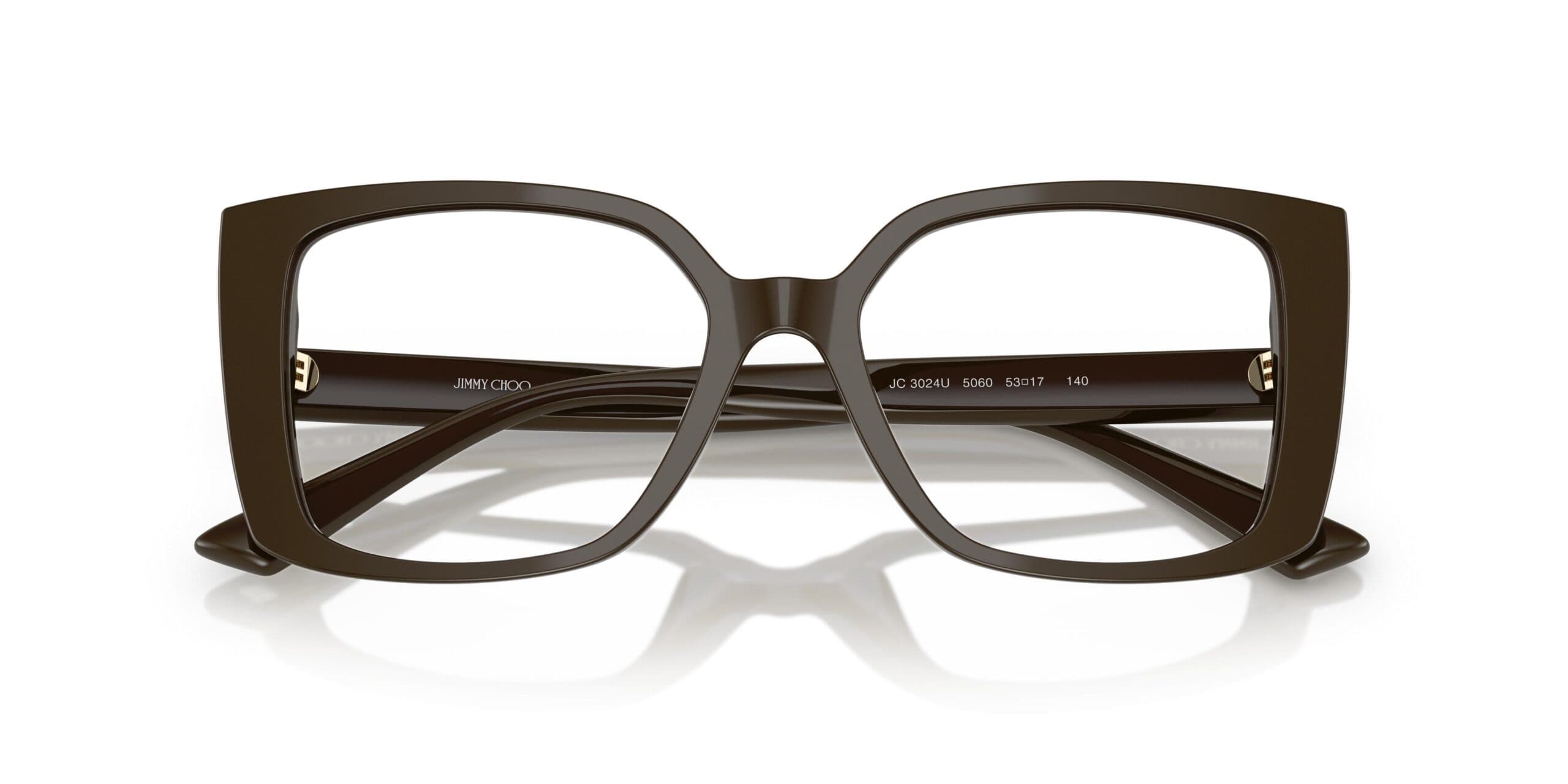 Jimmy Choo JC3024U 5060 Eyeglasses Black 51mm Women 5