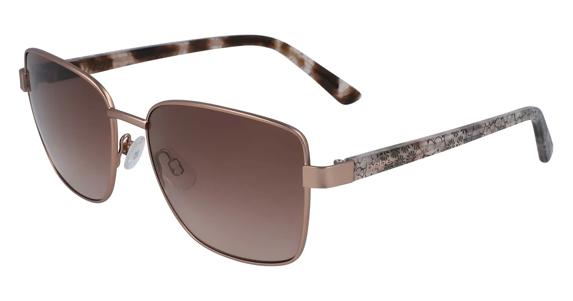 Bebe BB7211 770 Sunglasses Rose Gold 55mm Women
