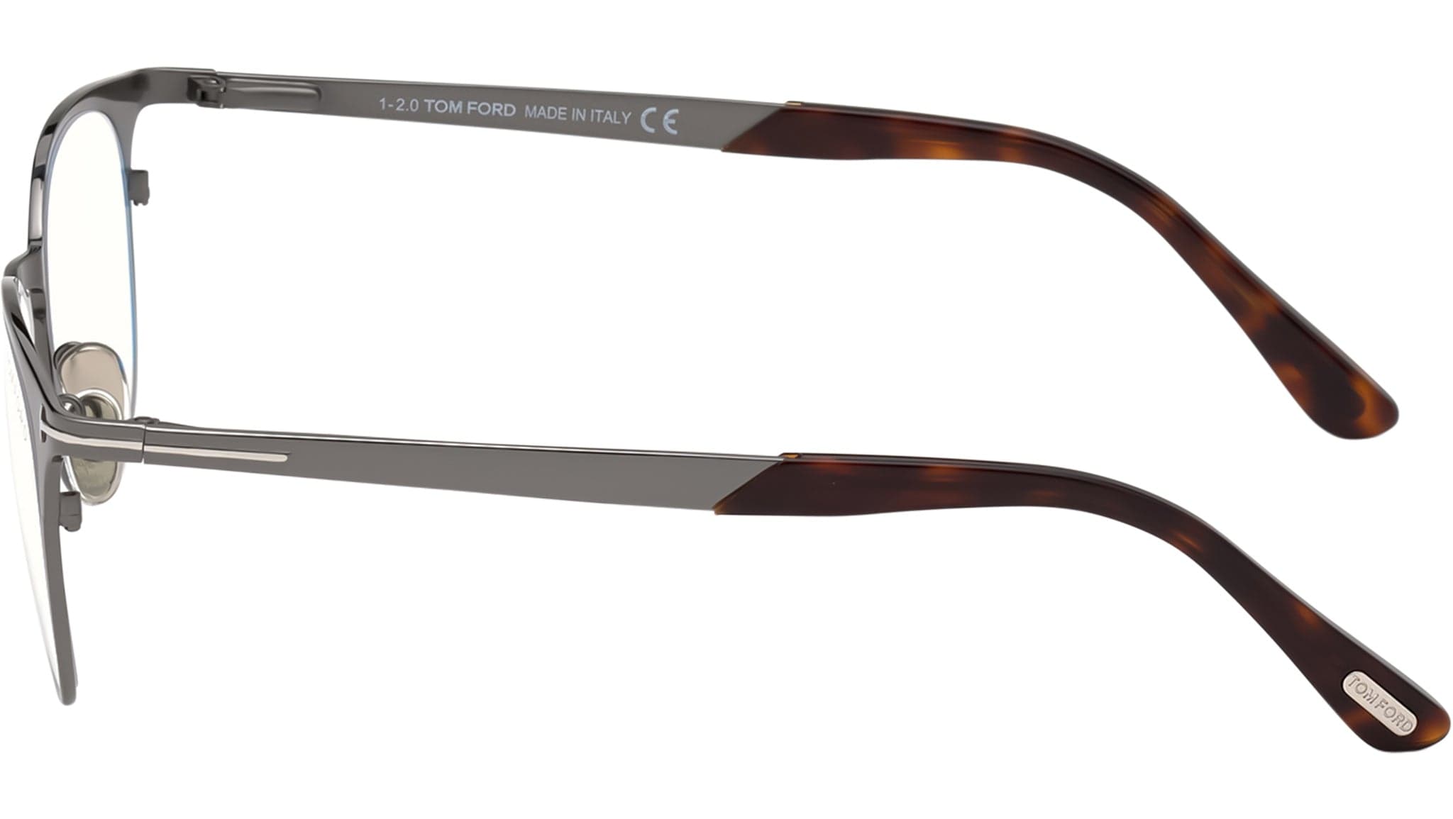 Tom Ford FT5732-B 008 Eyeglasses Shiny Gunmetal 50mm Men 3