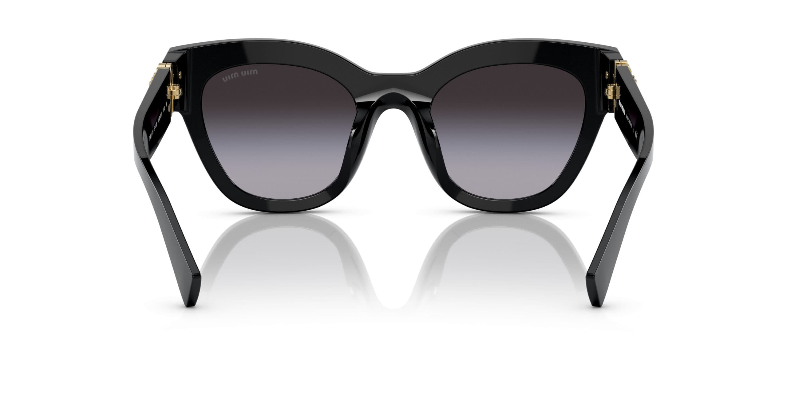 Miu Miu MU01YS 1AB5D1 Sunglasses Black 51mm Women 4