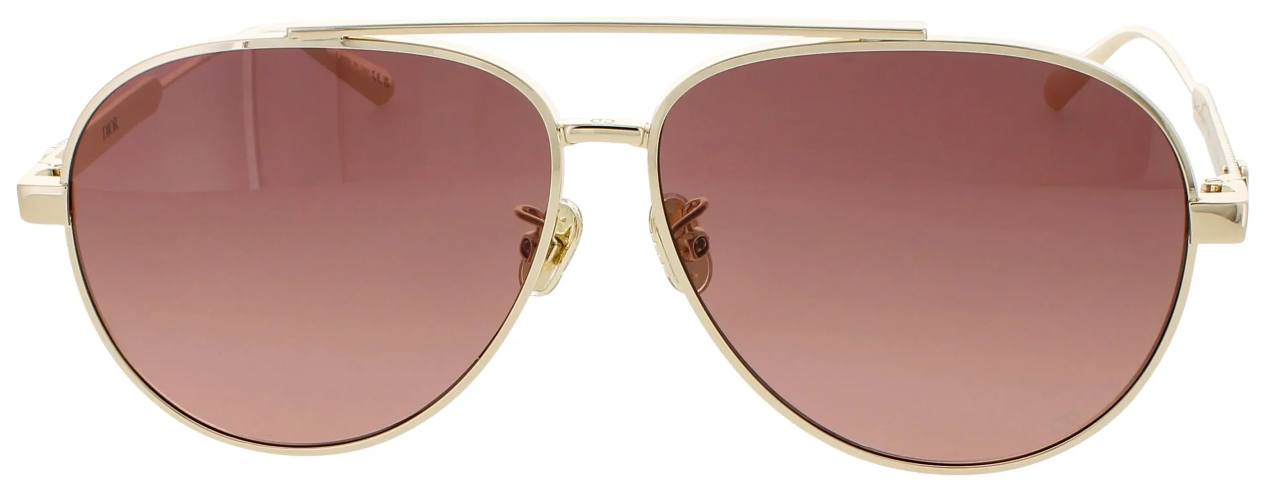Dior CANNAGE B0F2 Sunglasses Gold 61mm Women 2
