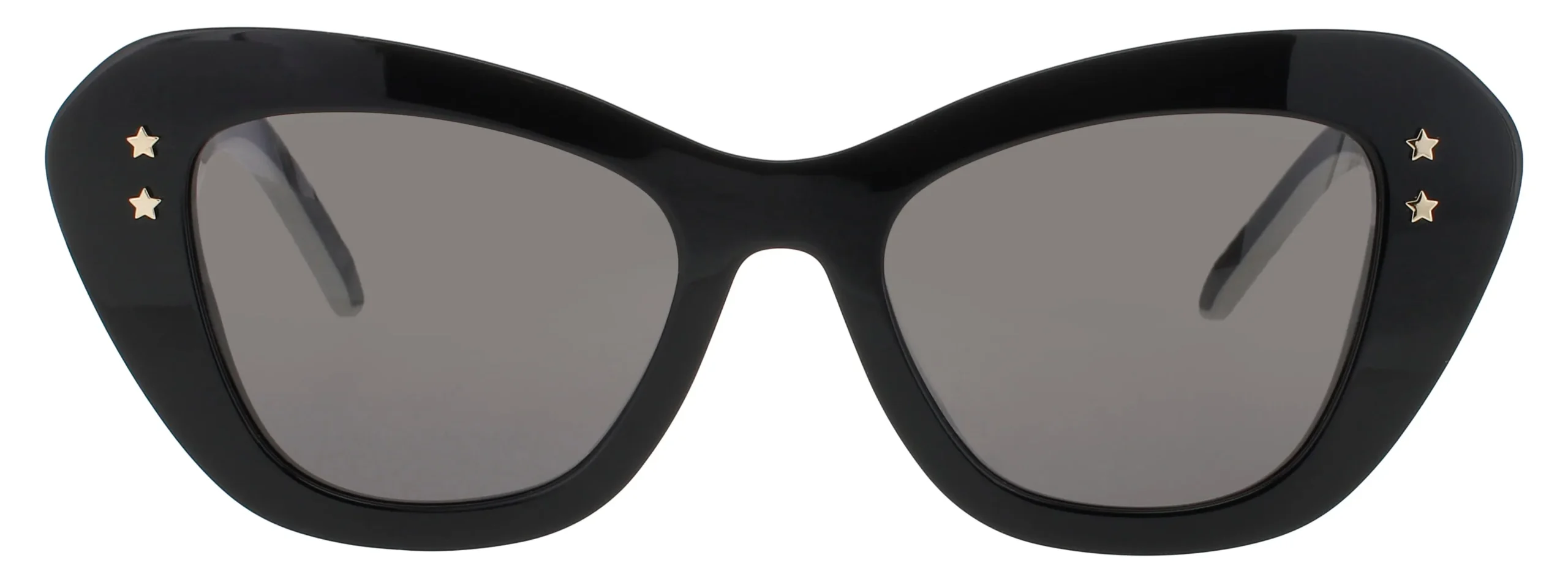 Dior CD40163U 01A Sunglasses Shiny Black 52mm Women 2