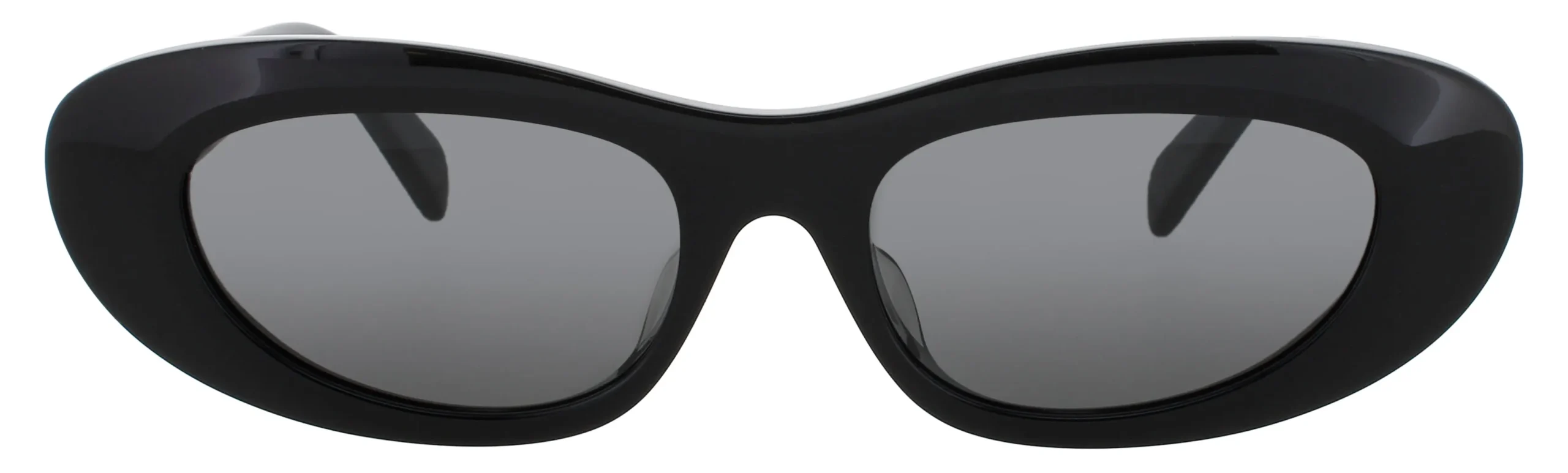 Celine CL40310U 01A Sunglasses Shiny Black 54mm Women 2