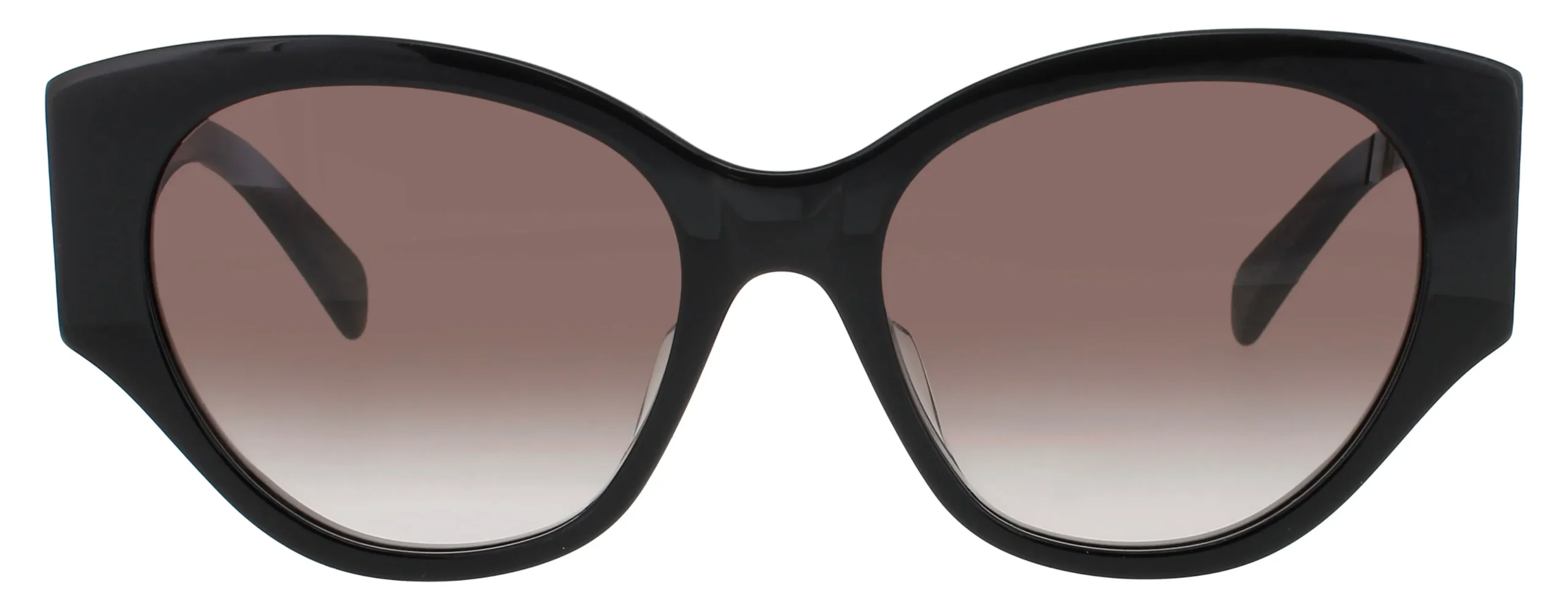 Celine CL40328U 01K Sunglasses Shiny Black 55mm Women 2