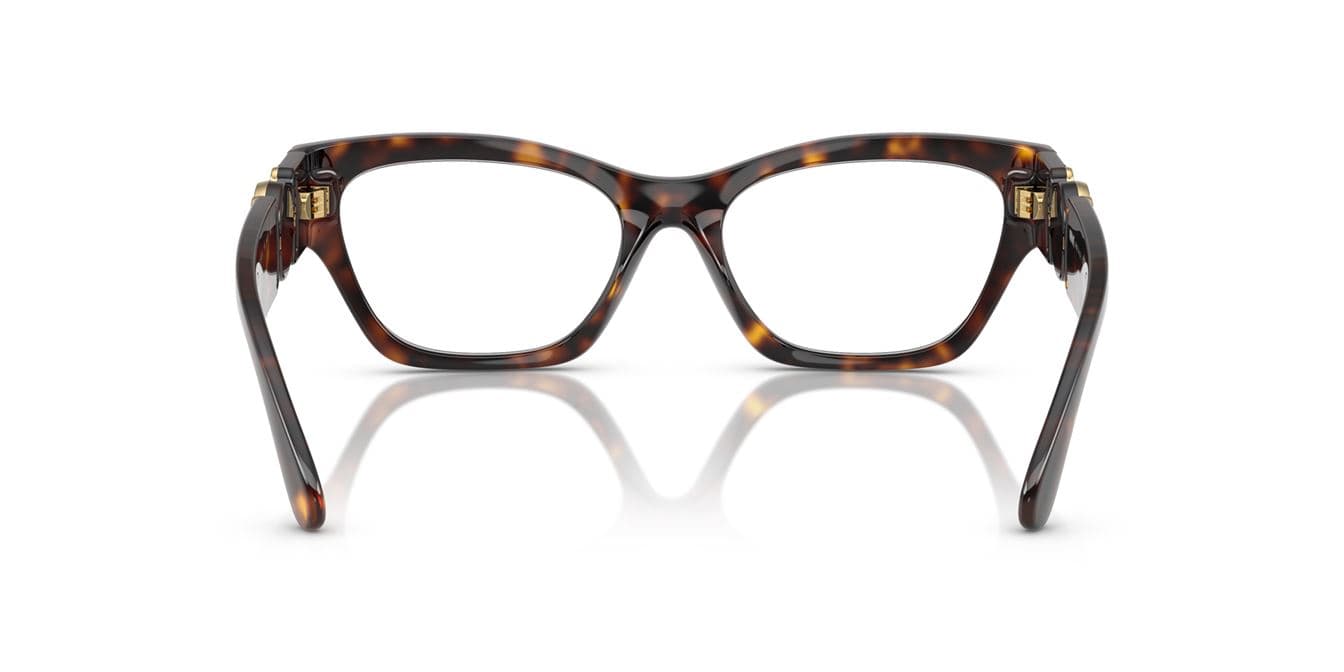 Versace 0VE3367U 108 Eyeglasses Havana 52mm Women 4