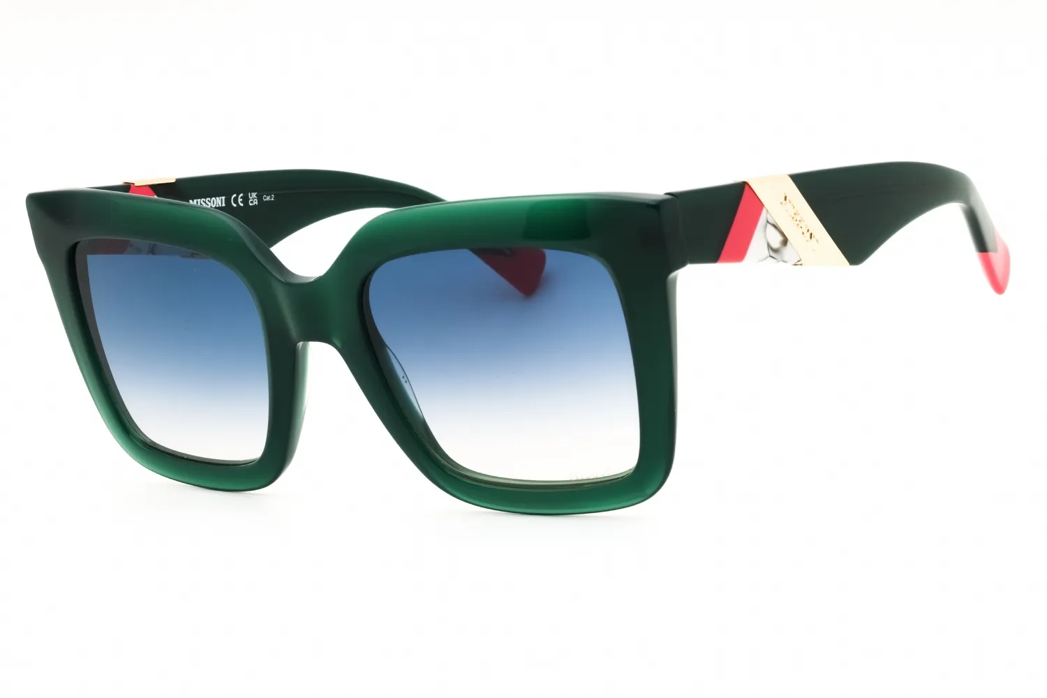 Missoni MIS0192/S 01ED I4 Sunglasses Green 52mm Women