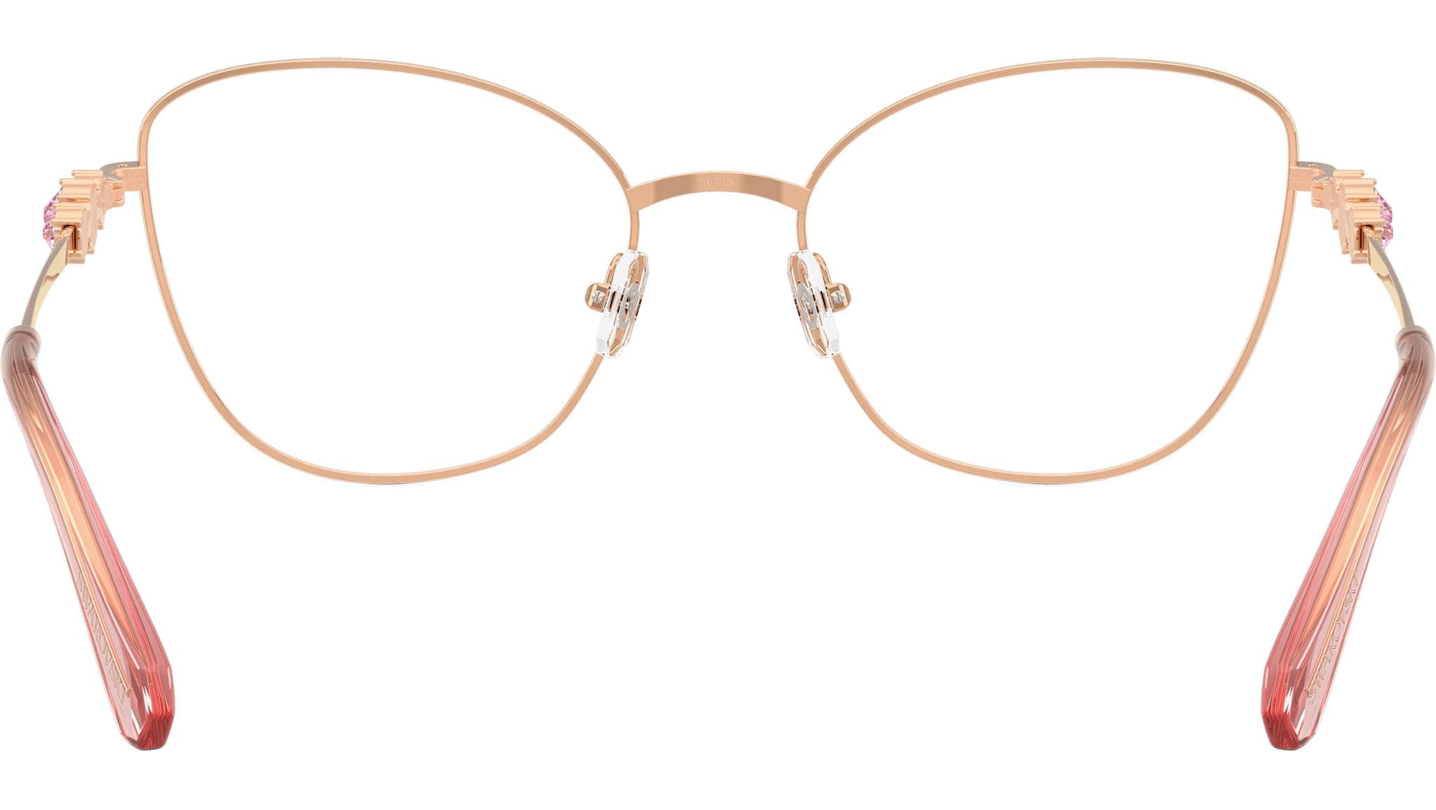 Swarovski SK1034 4014 Eyeglasses Rose Gold 54mm Women 4