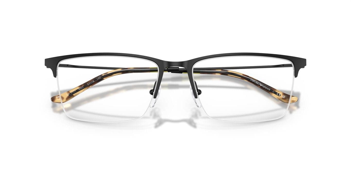 Emporio Armani 0EA1171 3001 Eyeglasses Matte Black 57mm Men 5