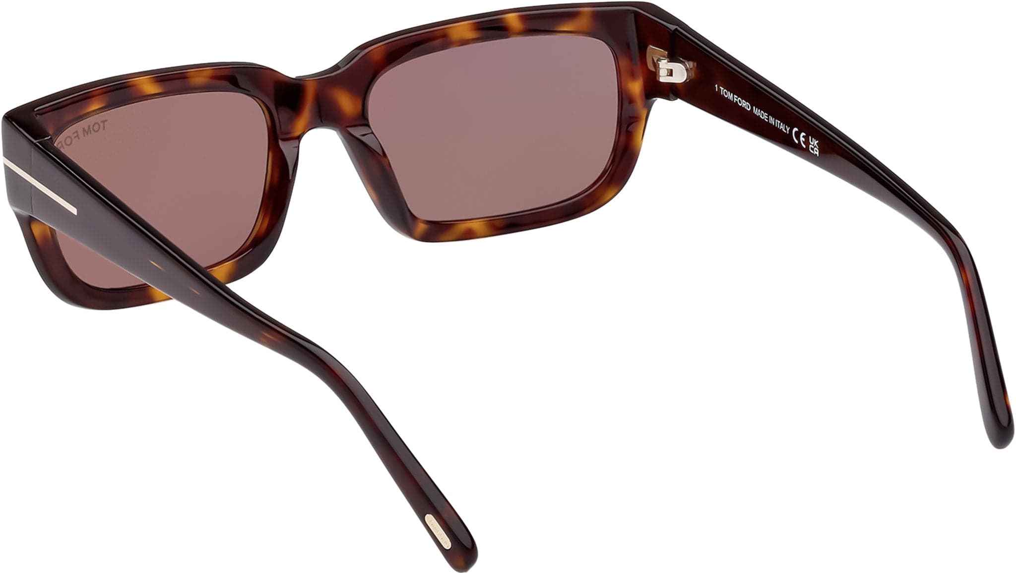 Tom Ford FT1075 52L Sunglasses Dark Havana 54mm 4