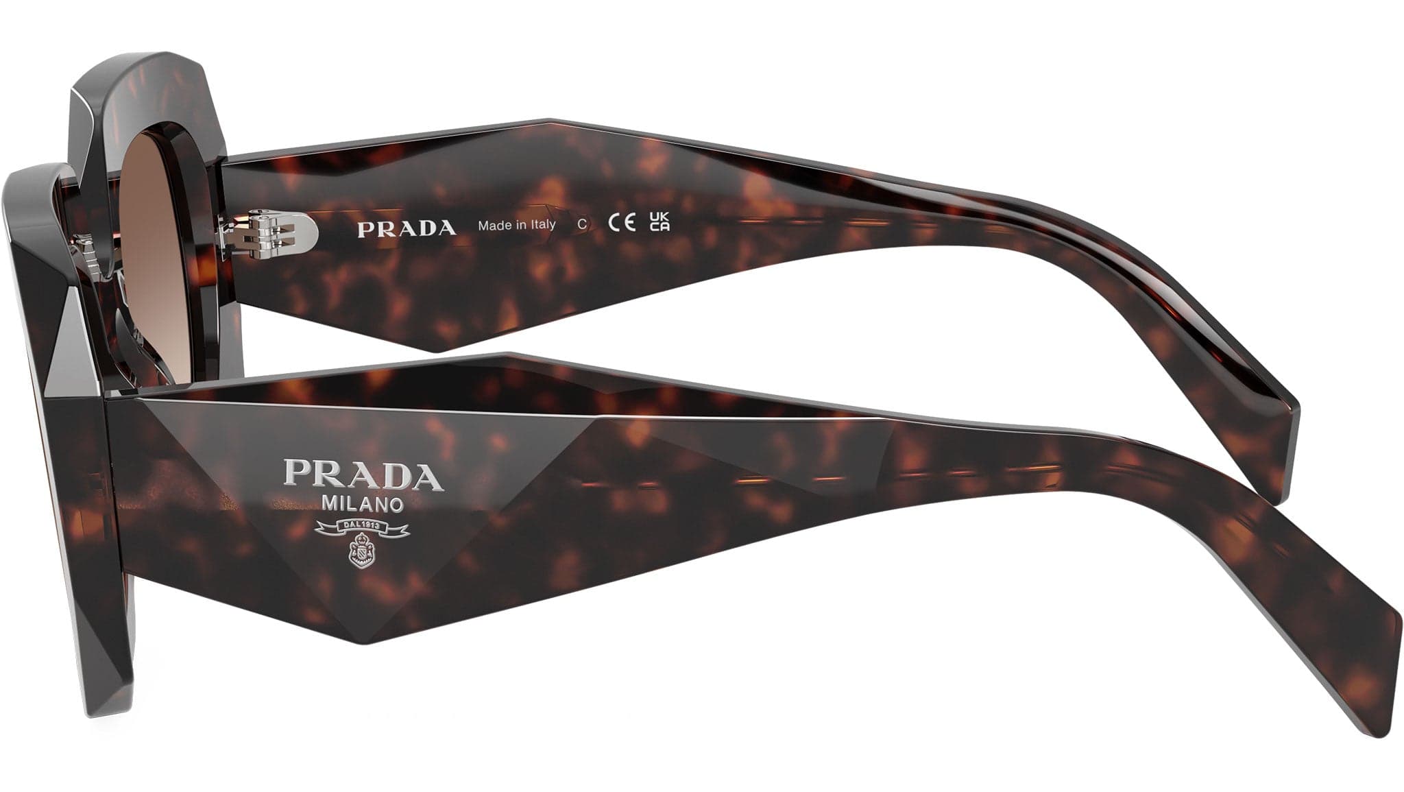 Prada 0PR B23S 17N10S Sunglasses Root Tortoise 54mm Women 3
