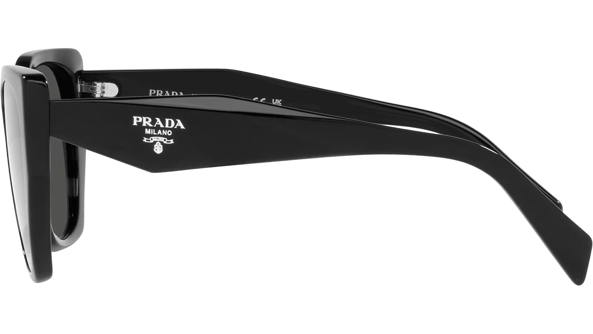 Prada SPR19Z 1AB-5S0 PR 19ZS Sunglasses Black 145mm Women 3
