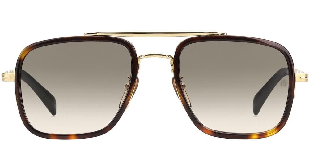 David Beckham DB 7002/S 006J 9K Sunglasses Gold Havana 54mm Men 2