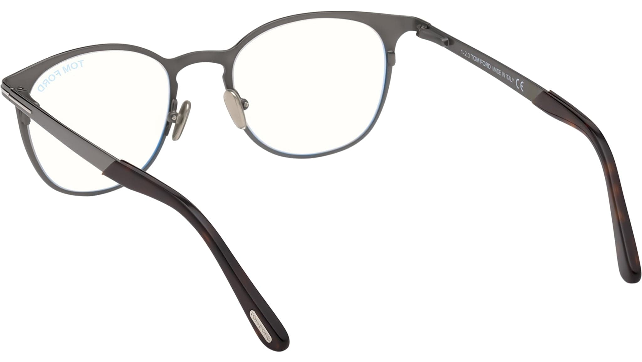 Tom Ford FT5732-B 008 Eyeglasses Shiny Gunmetal 50mm Men 4