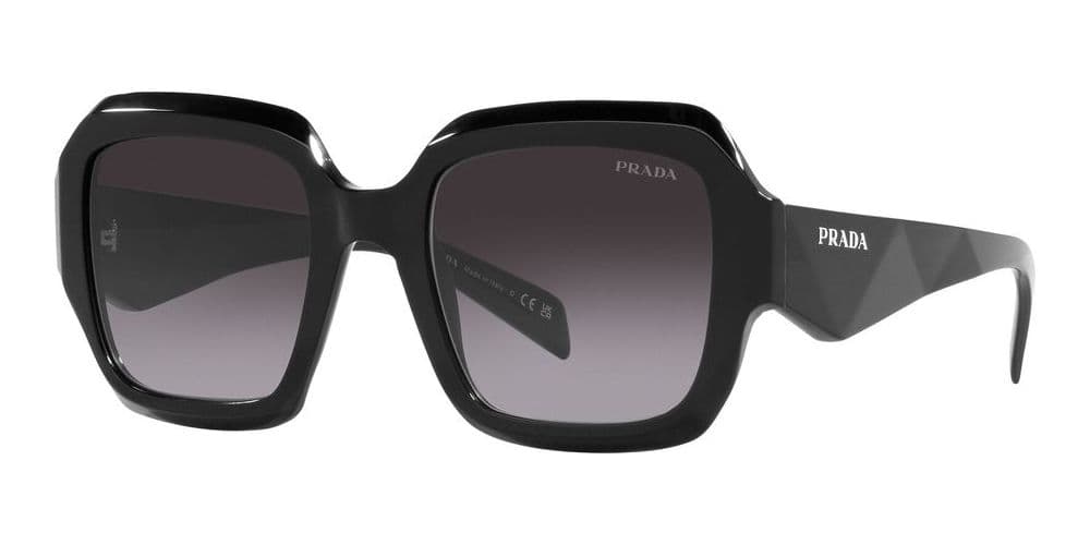 Prada PR 28ZS 16K90A Sunglasses Black 53mm Women