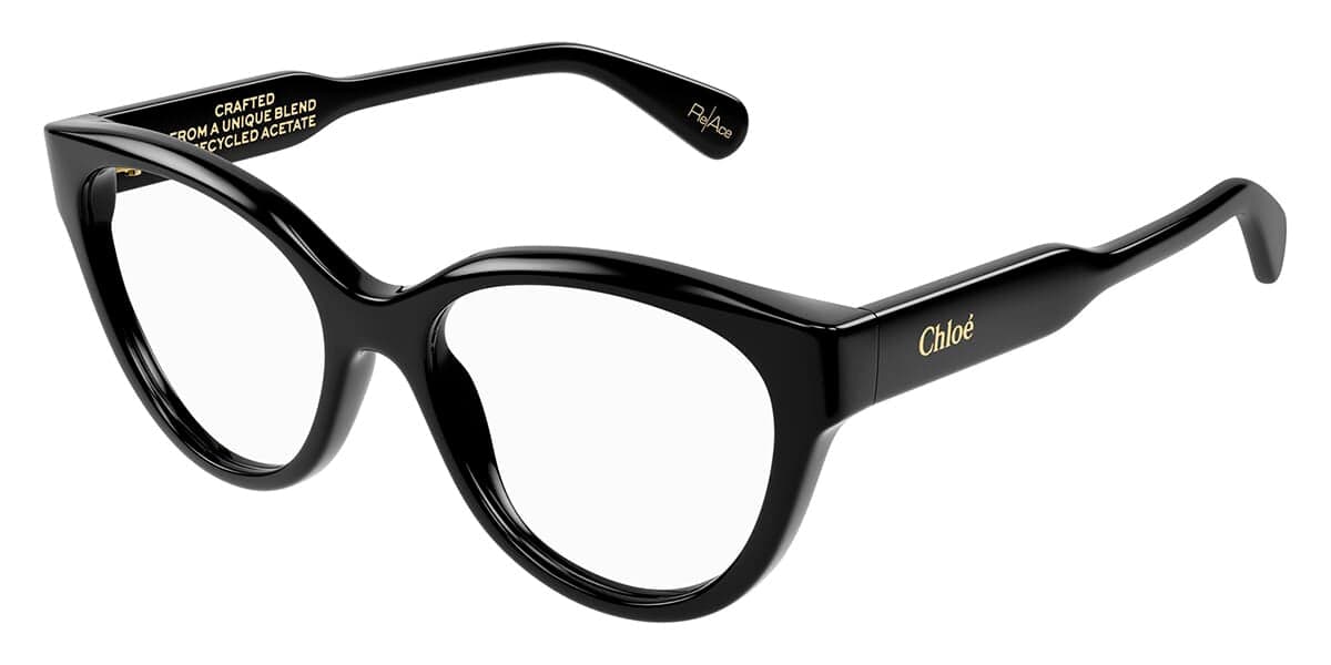 Chloé CH0193O 001 Eyeglasses Black 53mm Women